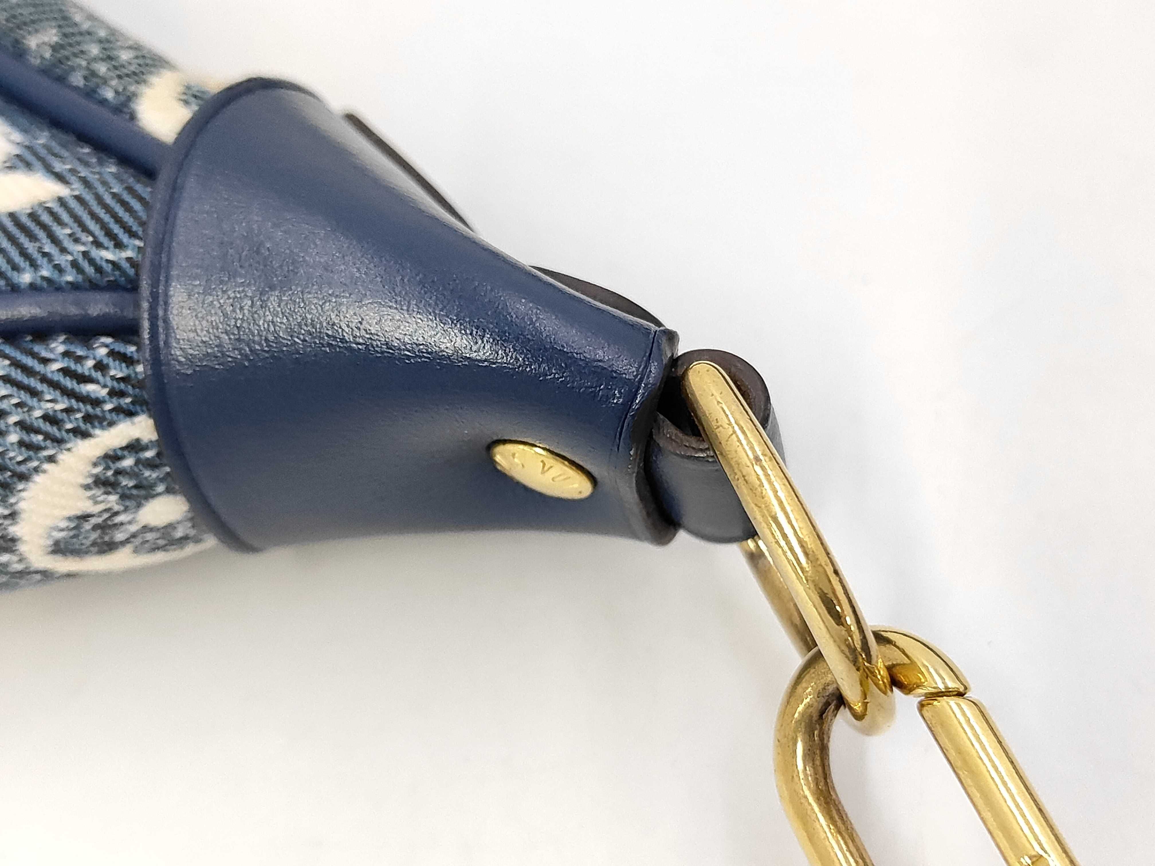 Monogram Jacquard Denim Loop Shoulder Bag — view 5
