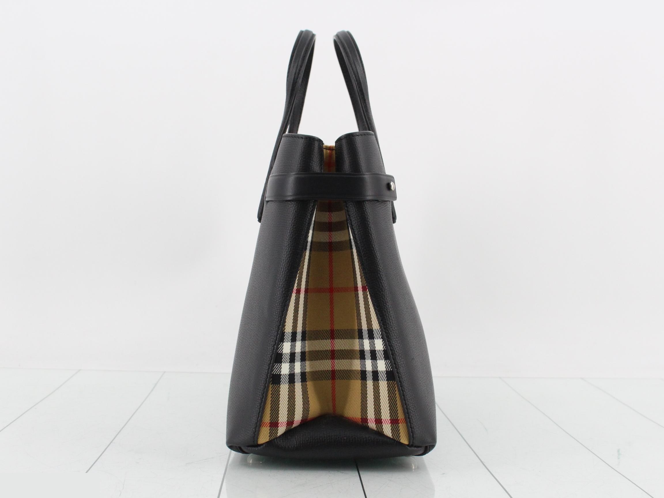 Nova Check Leather 2-Way Bag — view 3