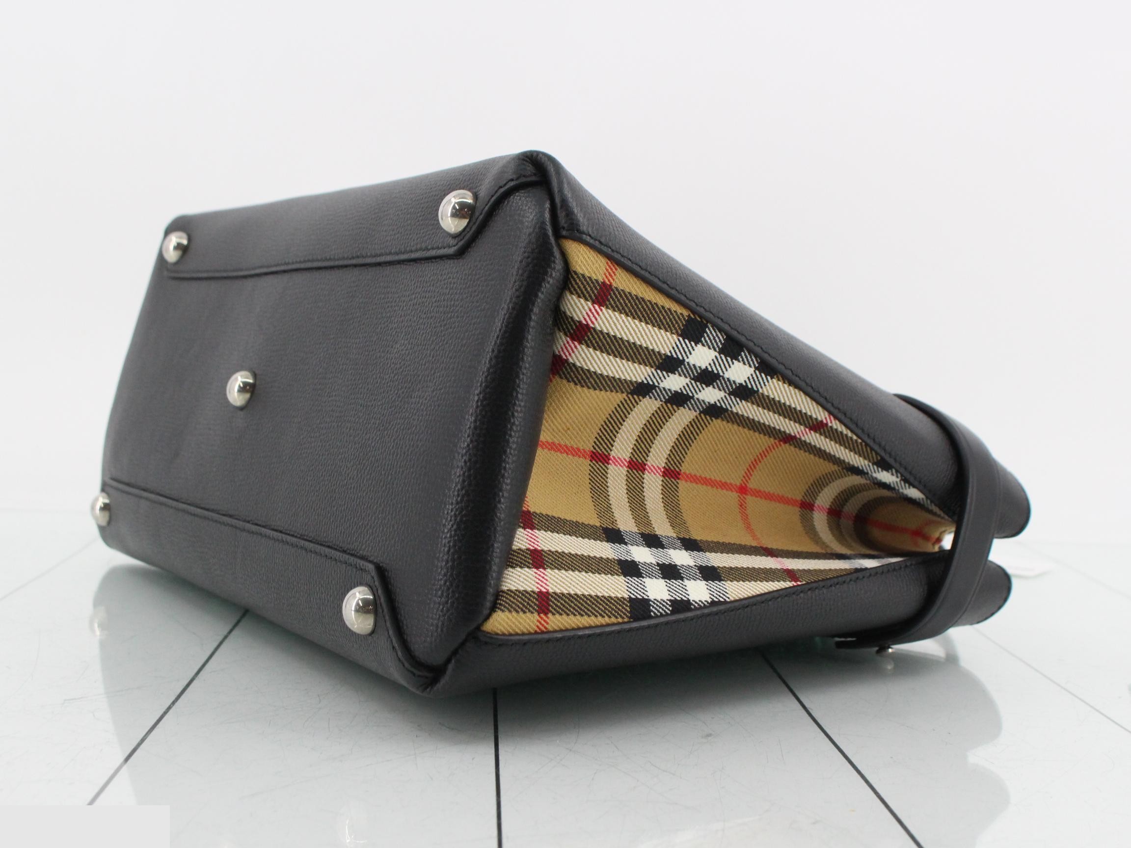 Nova Check Leather 2-Way Bag — view 6