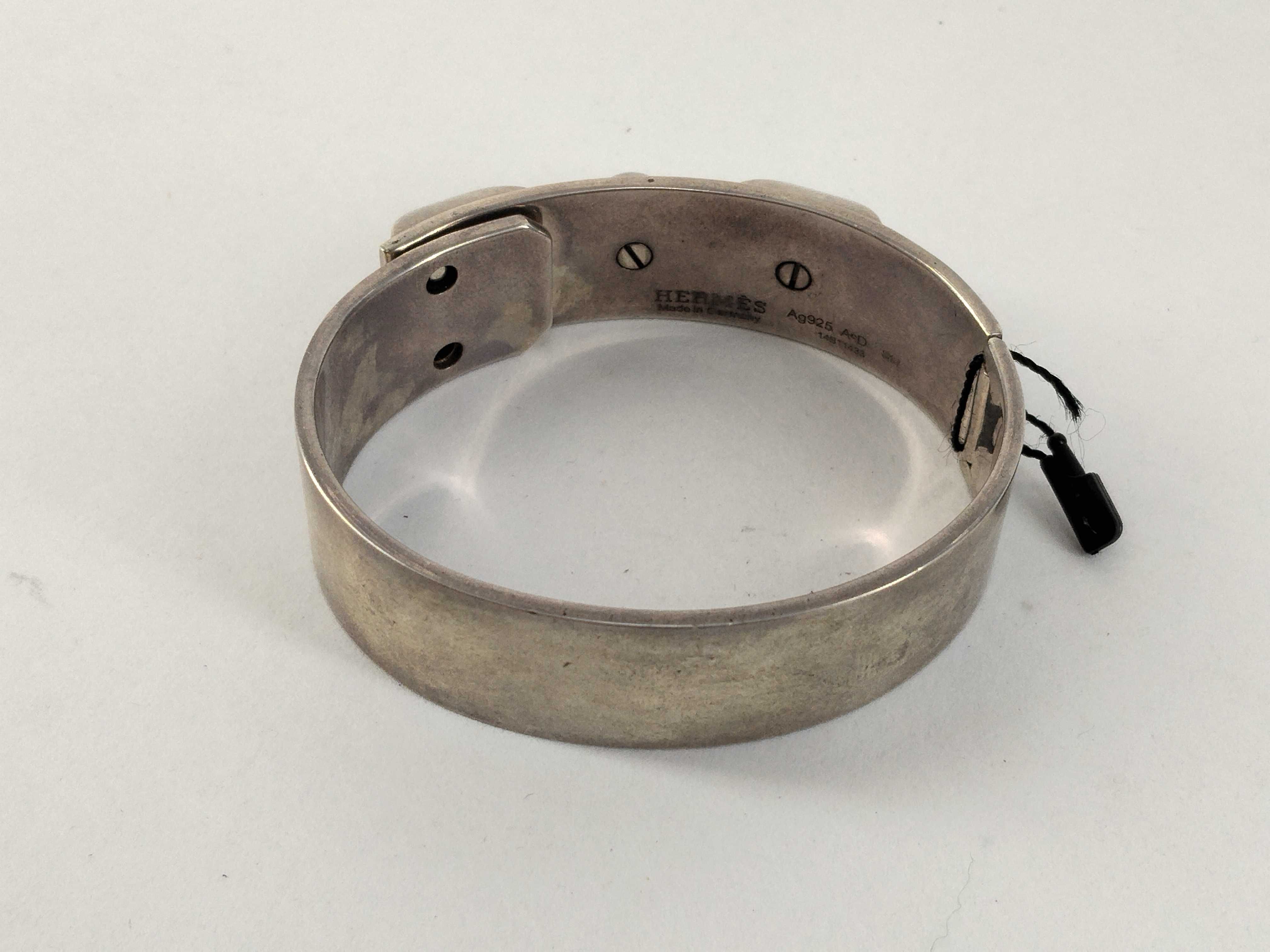 Collier de Chien MM (Collier de Chien GM) Silver Bangle Bracelet - Bracelet/Bangle — view 2