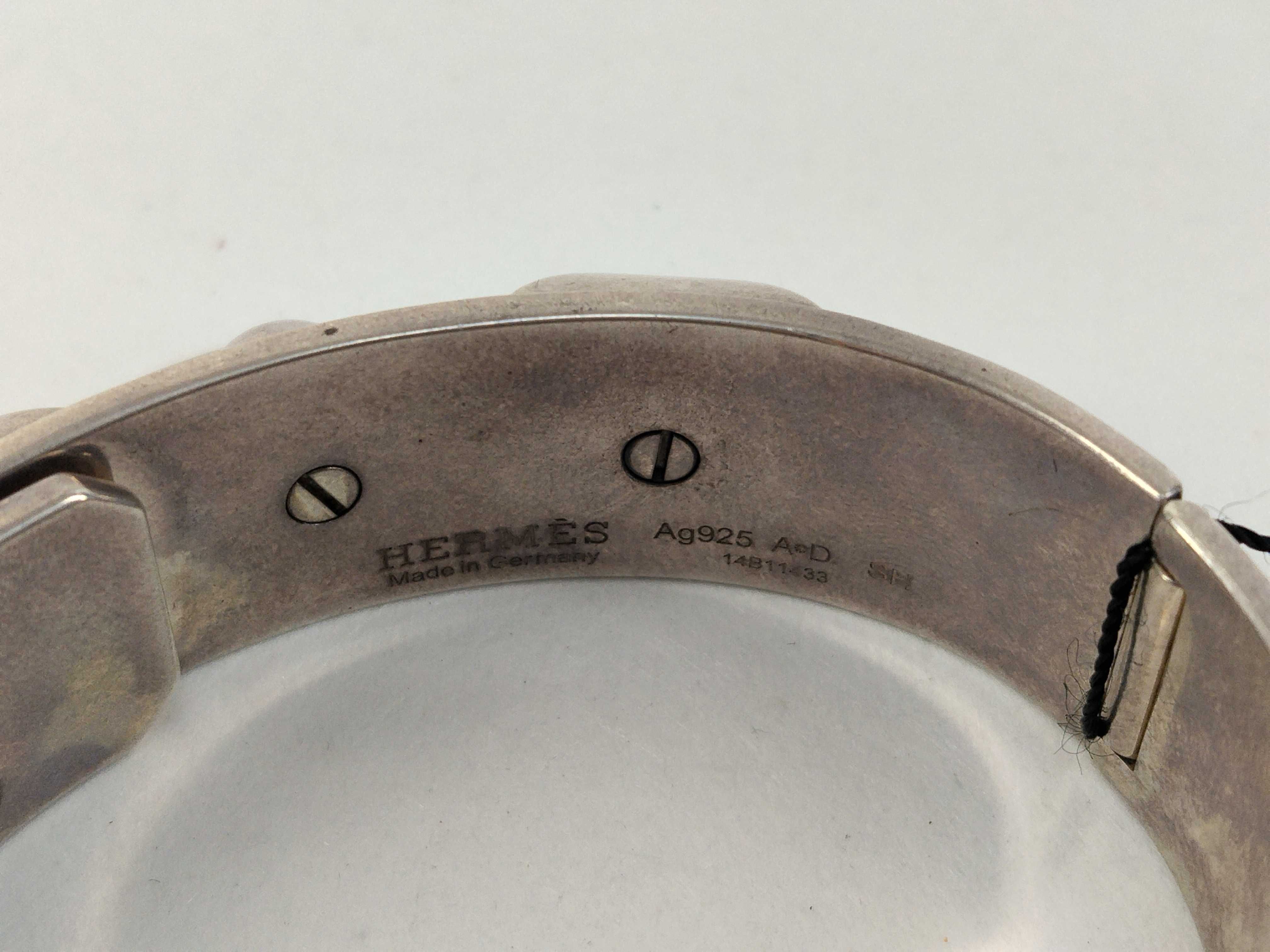 Collier de Chien MM (Collier de Chien GM) Silver Bangle Bracelet - Bracelet/Bangle — view 3