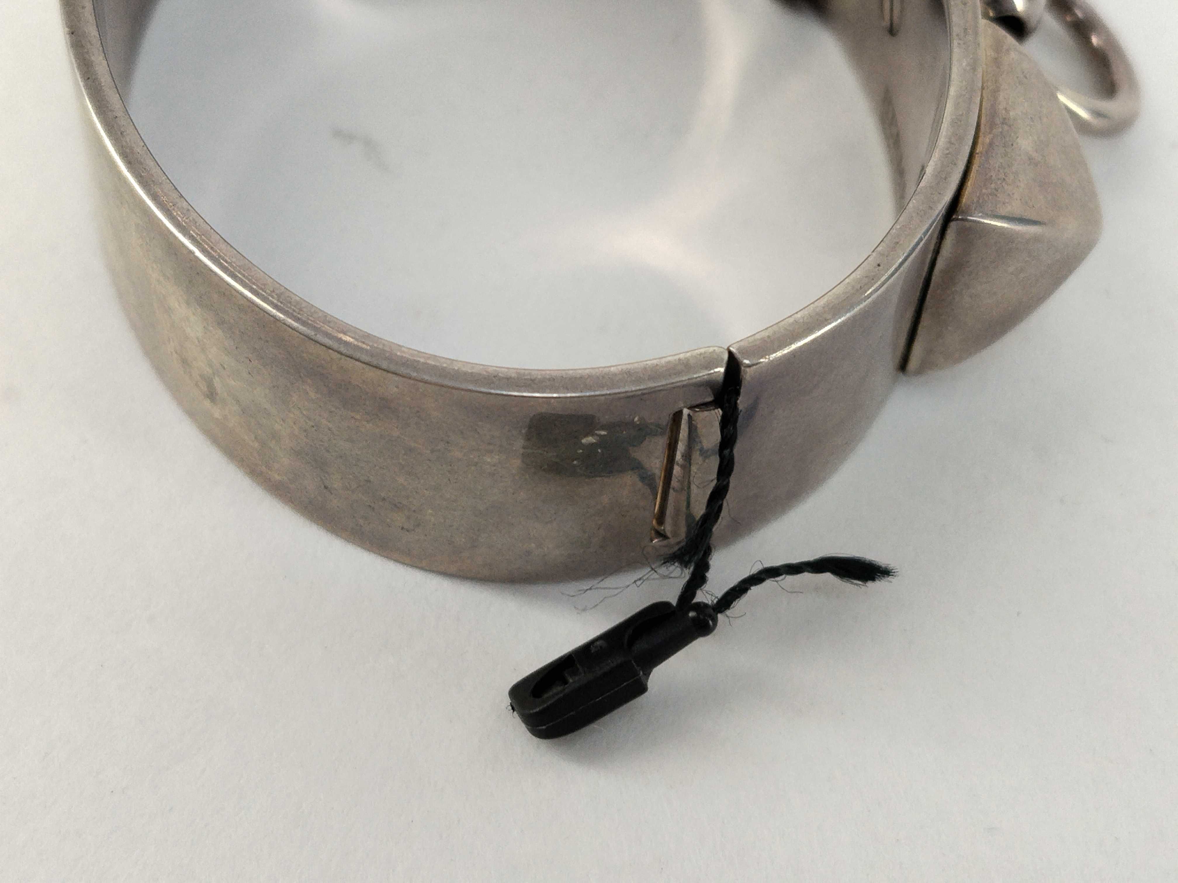 Collier de Chien MM (Collier de Chien GM) Silver Bangle Bracelet - Bracelet/Bangle — view 4