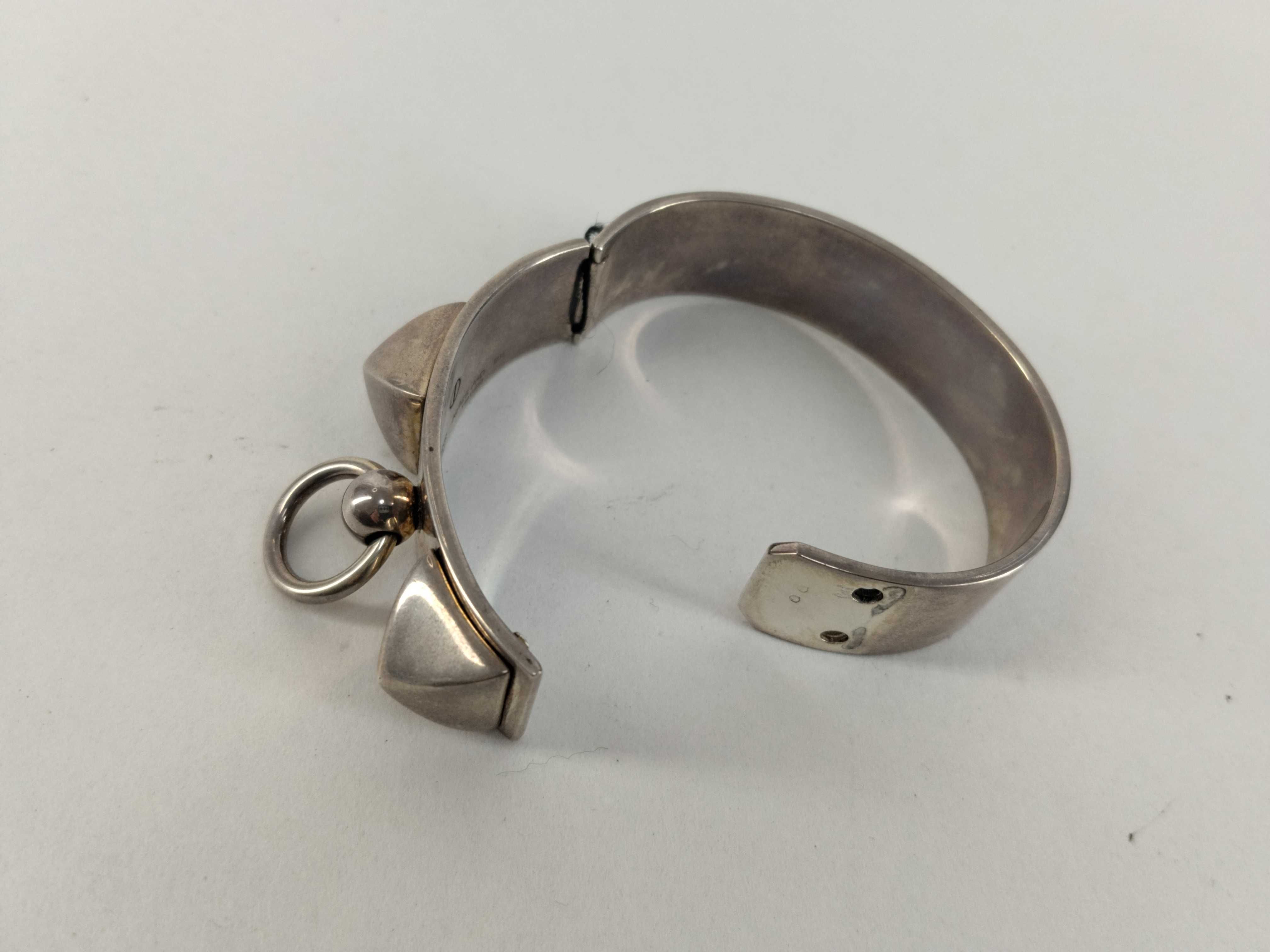 Collier de Chien MM (Collier de Chien GM) Silver Bangle Bracelet - Bracelet/Bangle — view 6