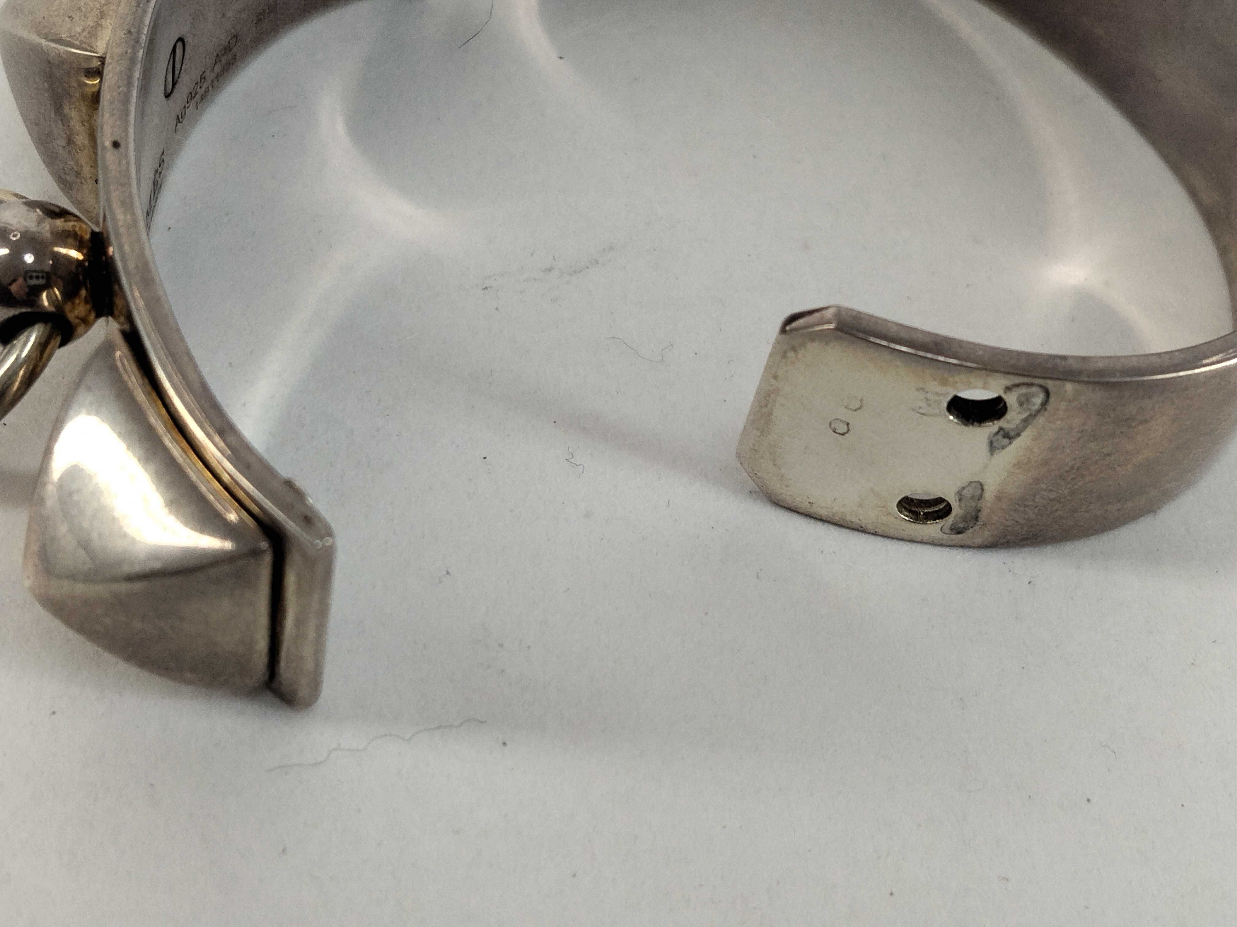 Collier de Chien MM (Collier de Chien GM) Silver Bangle Bracelet - Bracelet/Bangle — view 7