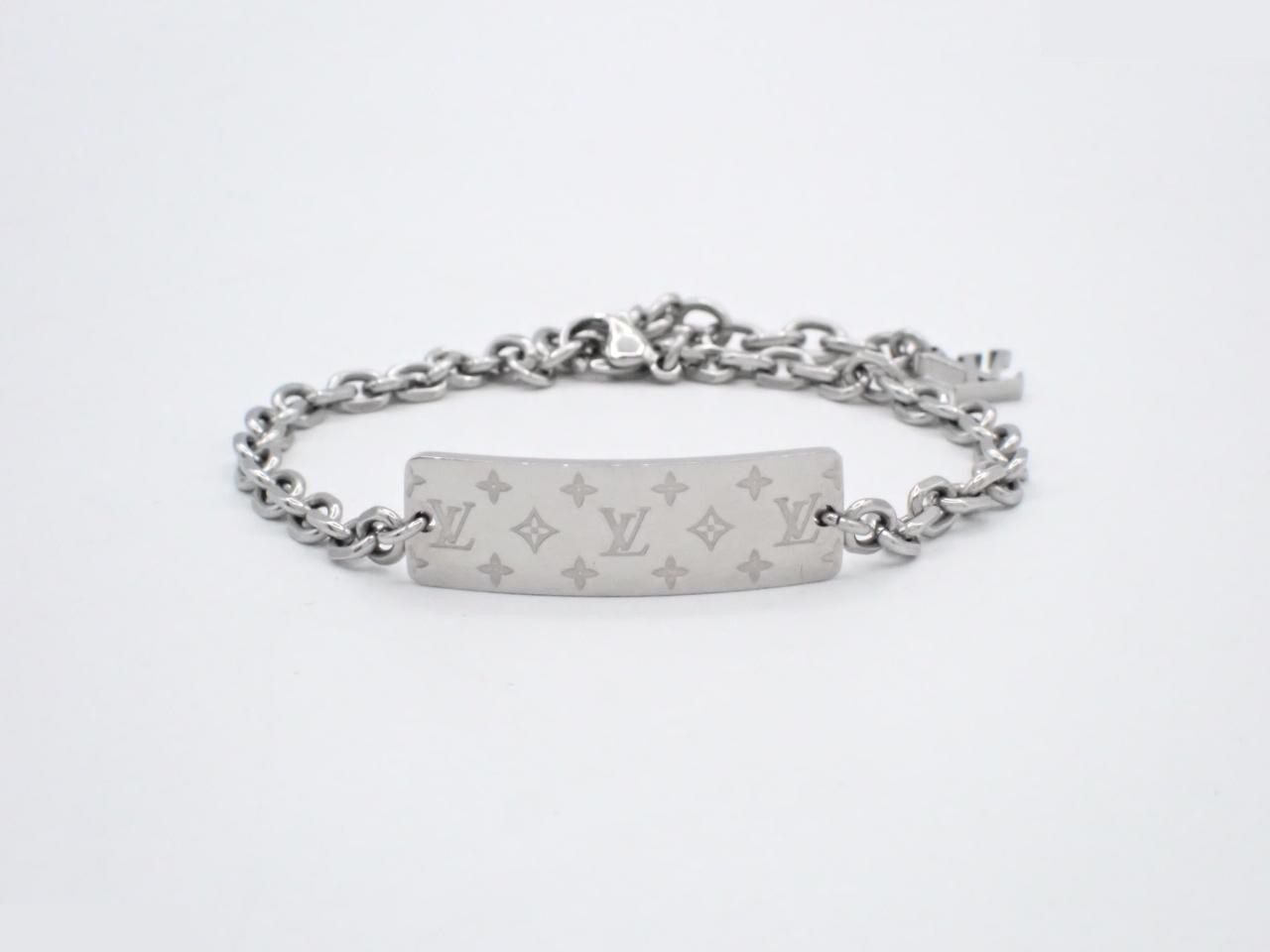 Monogram Bold Bracelet, M00681, Wrist size approximately 18-22cm