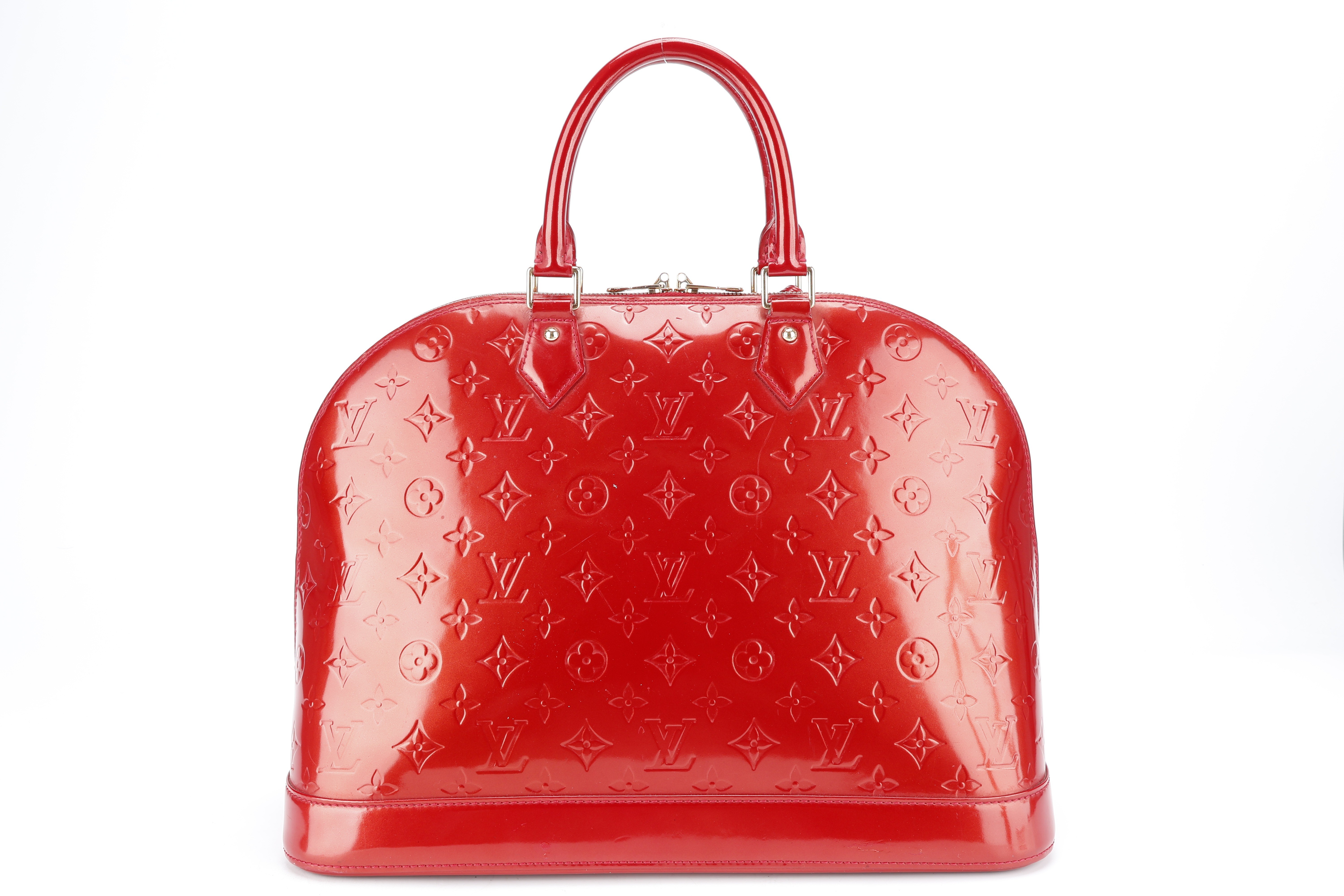 ALMA MM MONOGRAM VERNIS GHW — view 2