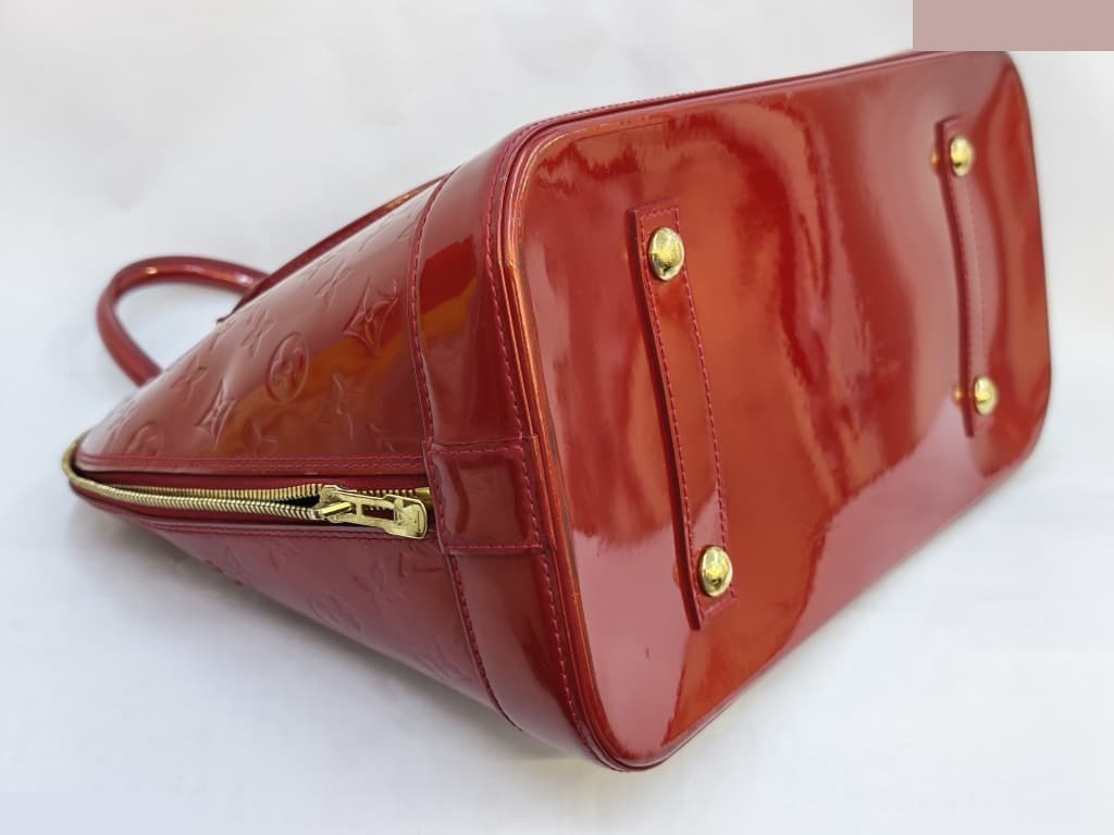 ALMA MM MONOGRAM VERNIS GHW — view 4