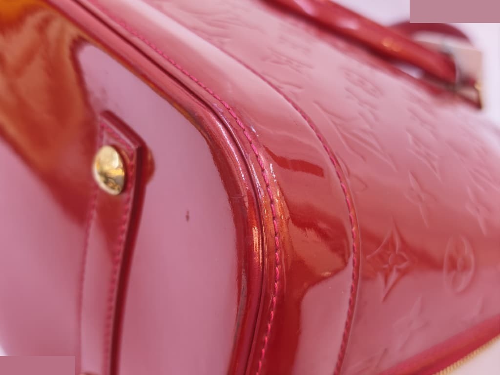 ALMA MM MONOGRAM VERNIS GHW — view 6