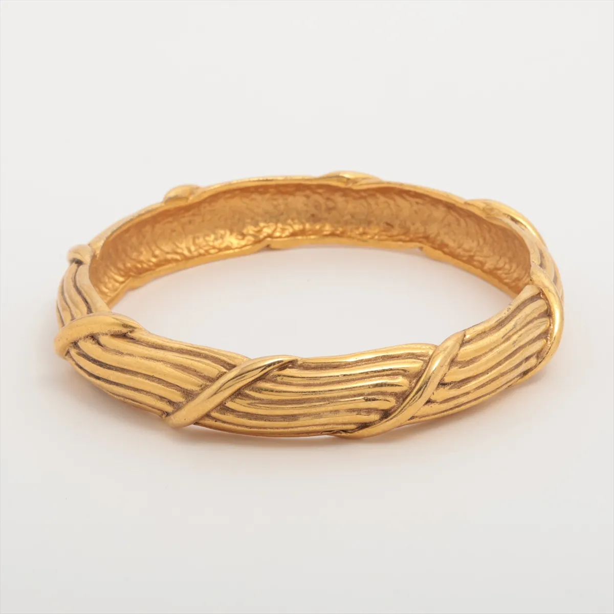 Cocomark 23 bangle GP gold dent — view 2