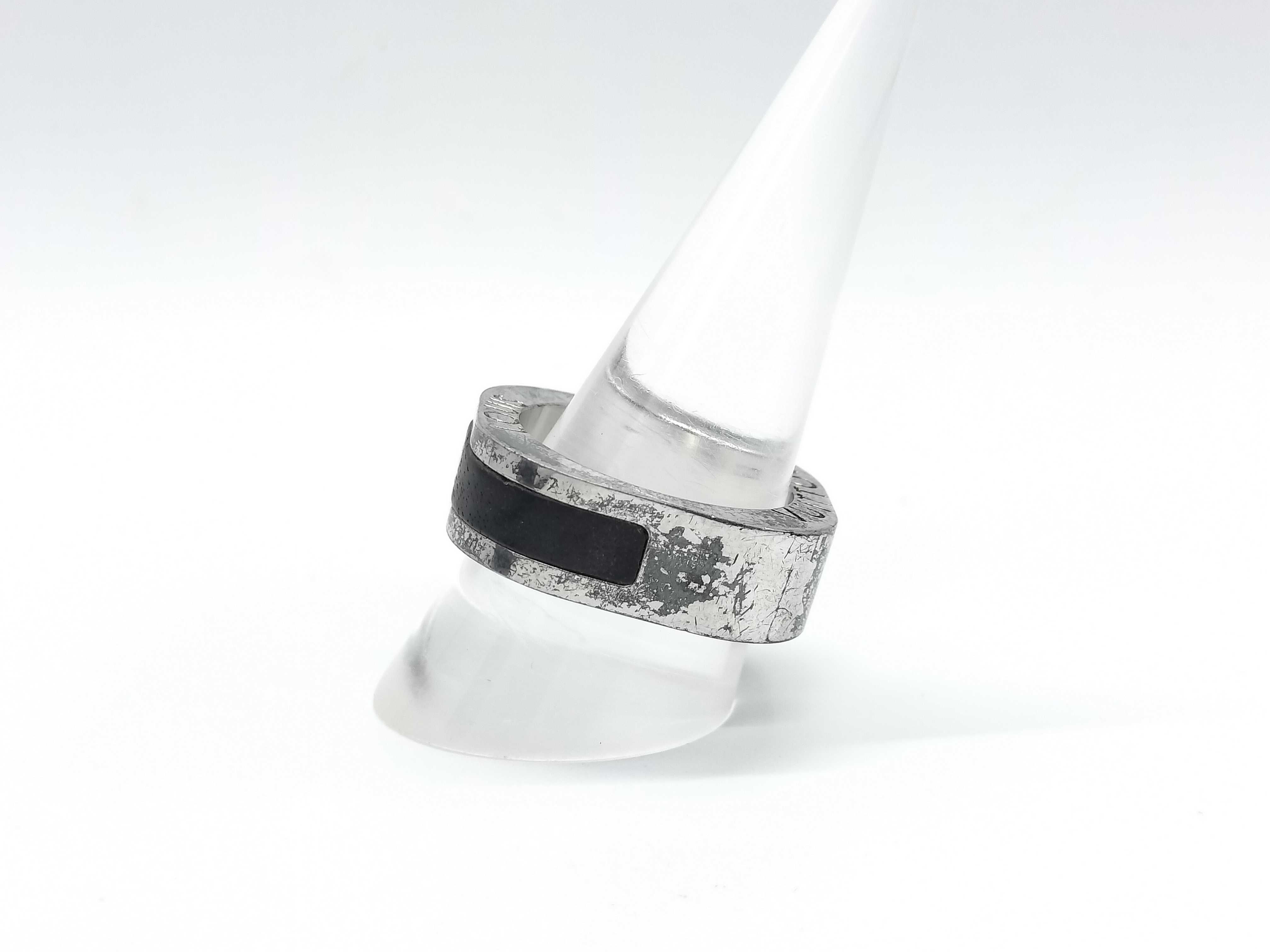M65340 Bague Metal et Bois Ring — view 2