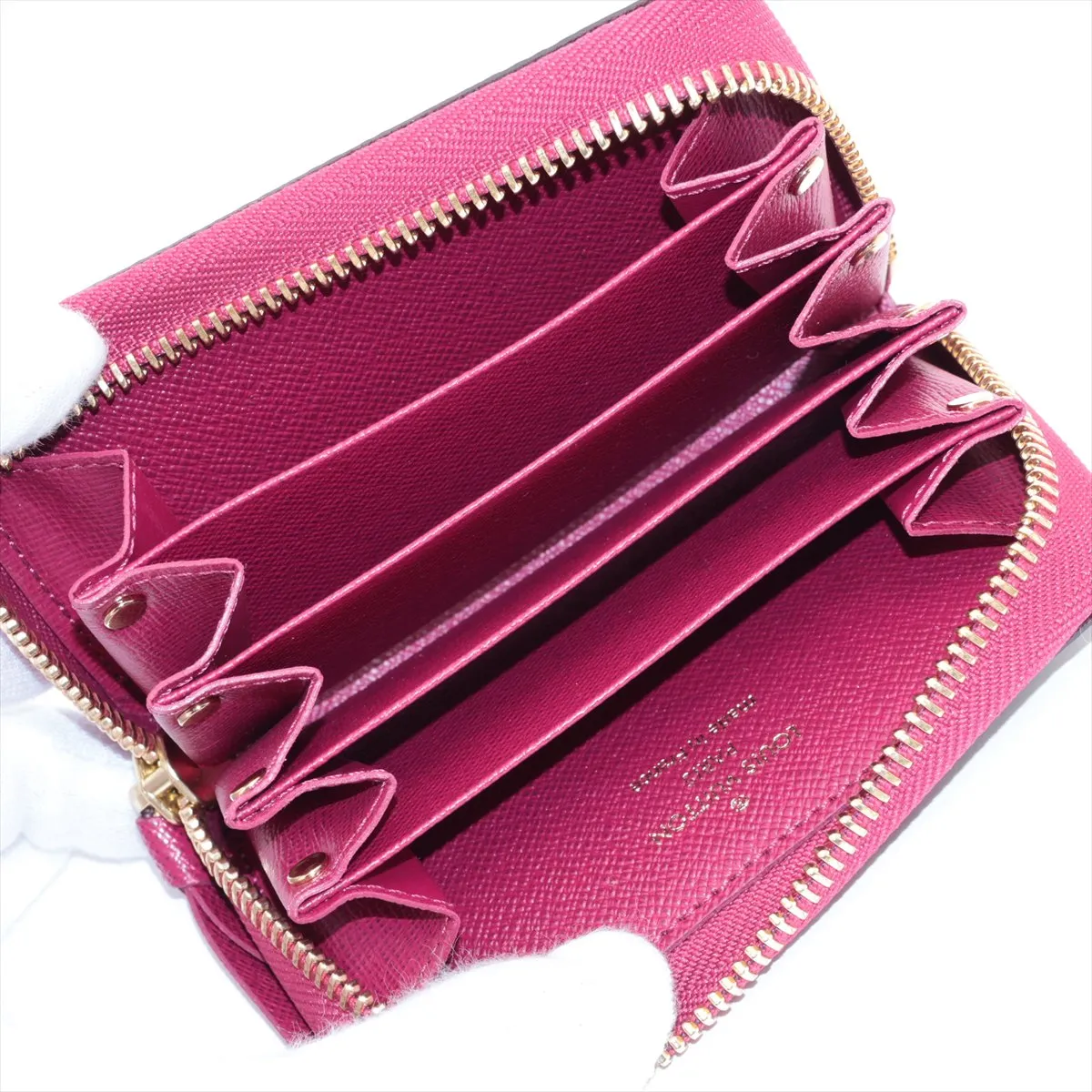 Monogram Multicart M61299 SP0168 Fuchsia Card Case — view 3