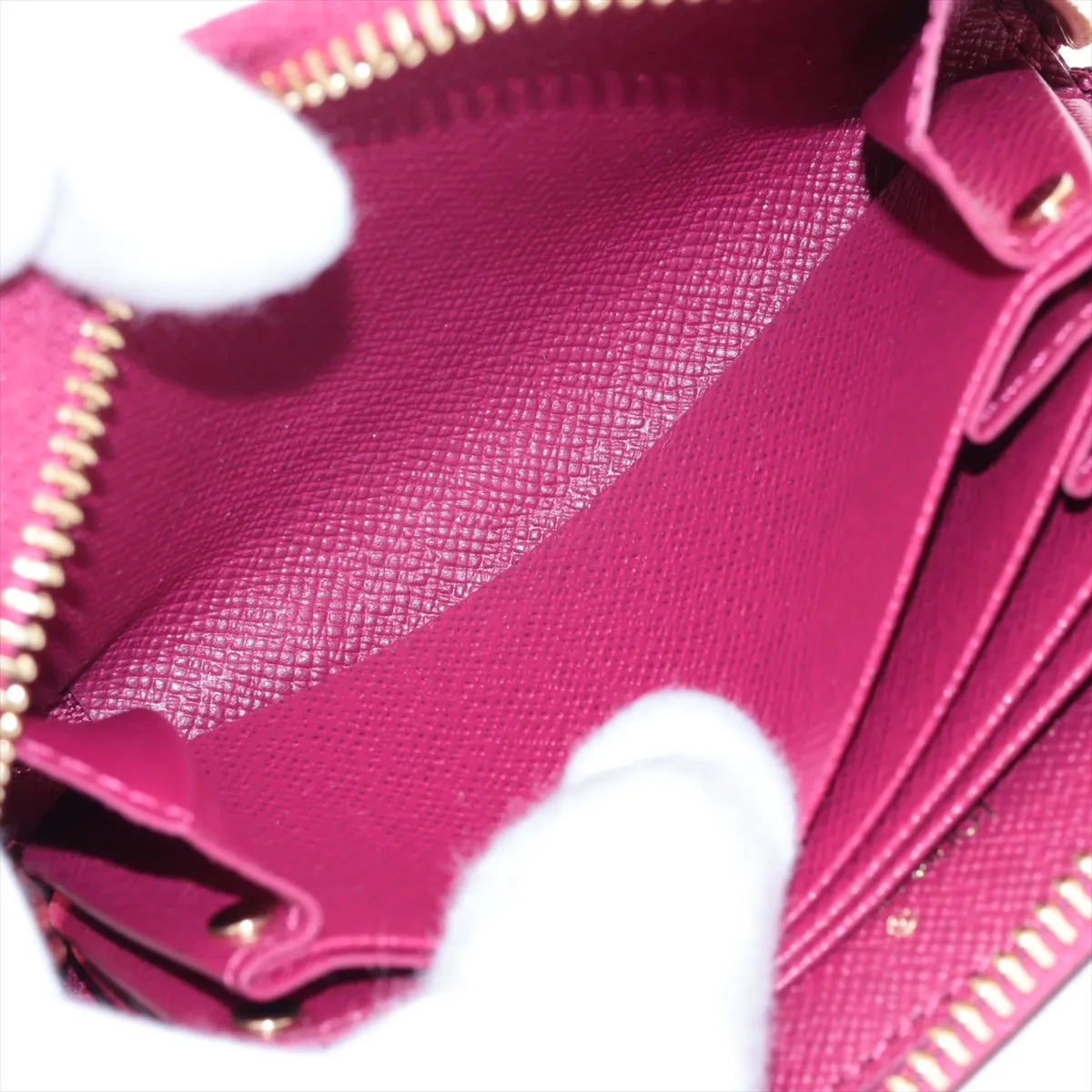 Monogram Multicart M61299 SP0168 Fuchsia Card Case — view 4
