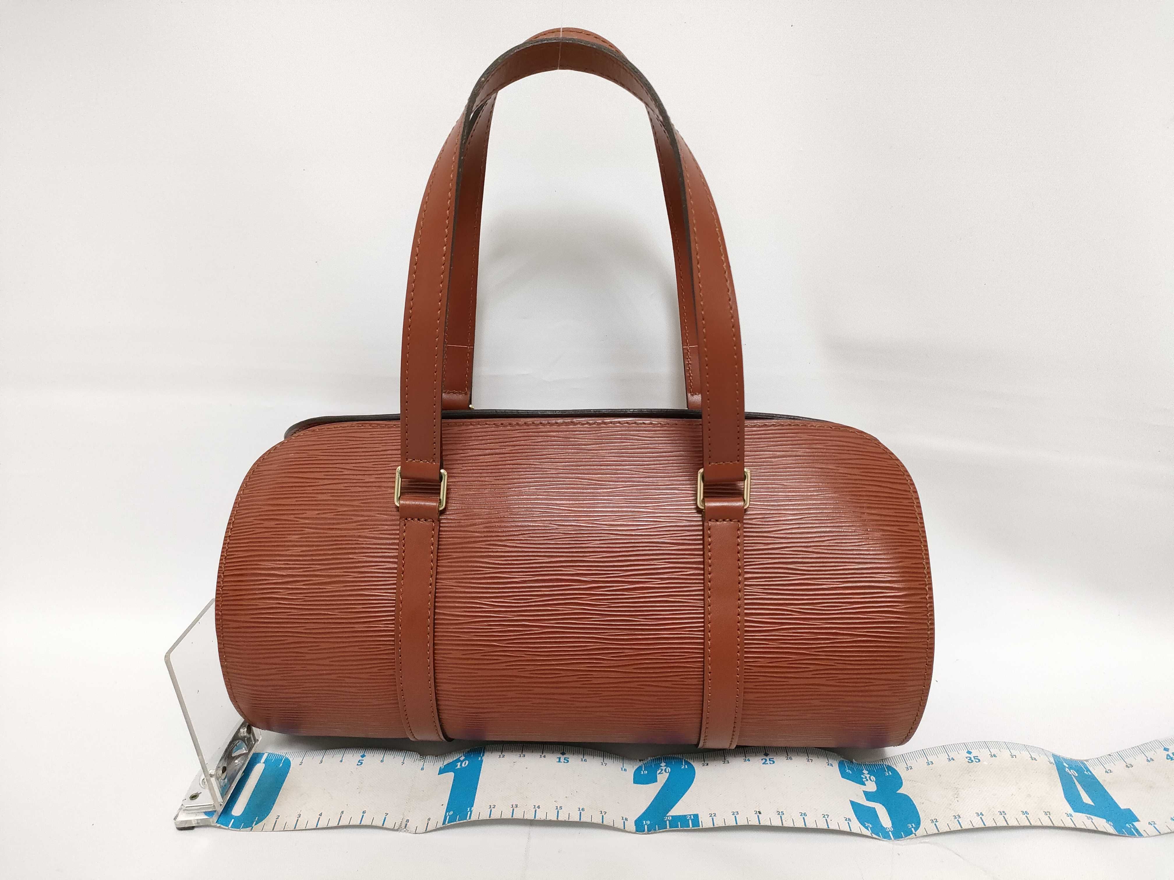 Epi M52223 Epi Soufflot Kenyan Brown Handbag with Pouch — view 2