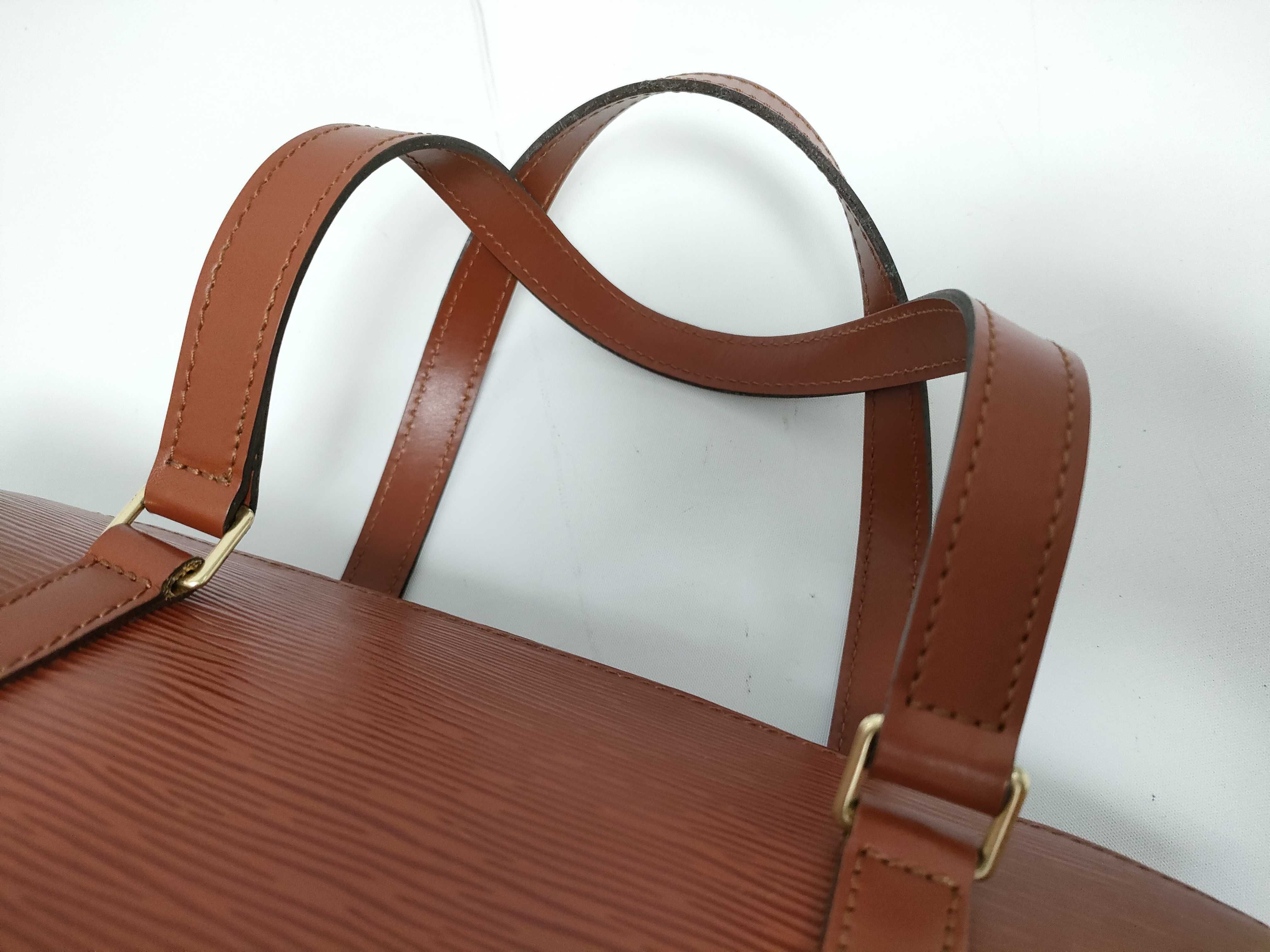 Epi M52223 Epi Soufflot Kenyan Brown Handbag with Pouch — view 6