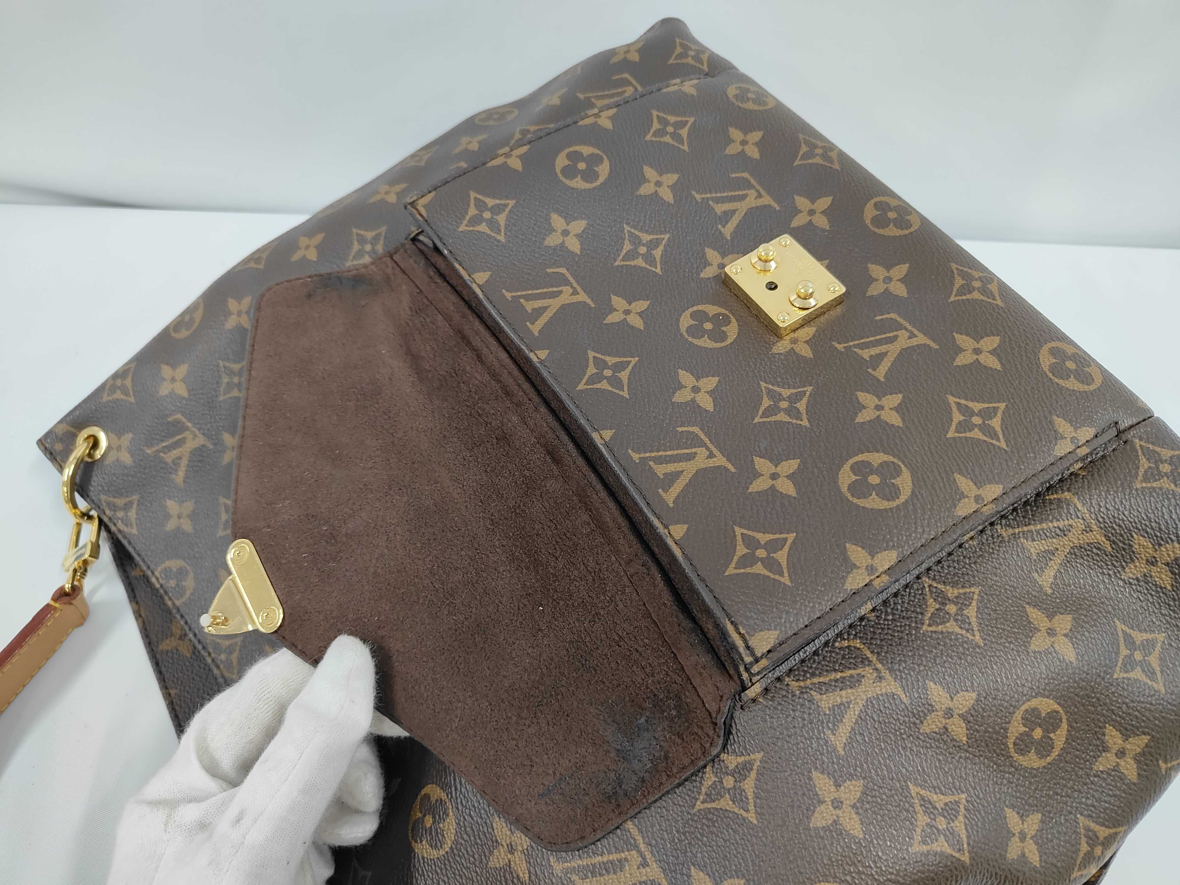 Métis Coated Canvas Monogram Tote Bag — view 8