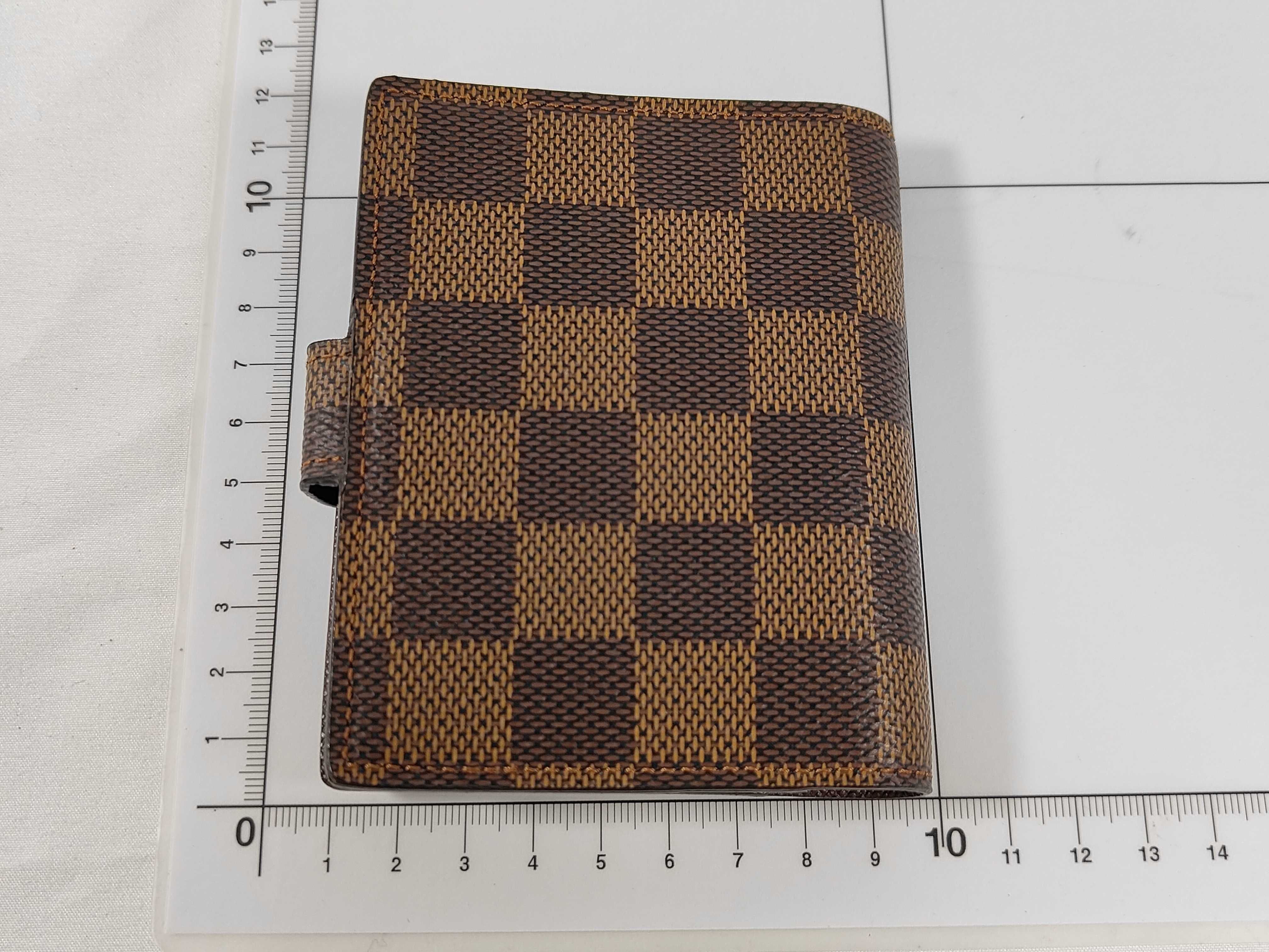 Damier Agenda Mini Notebook Cover — view 2