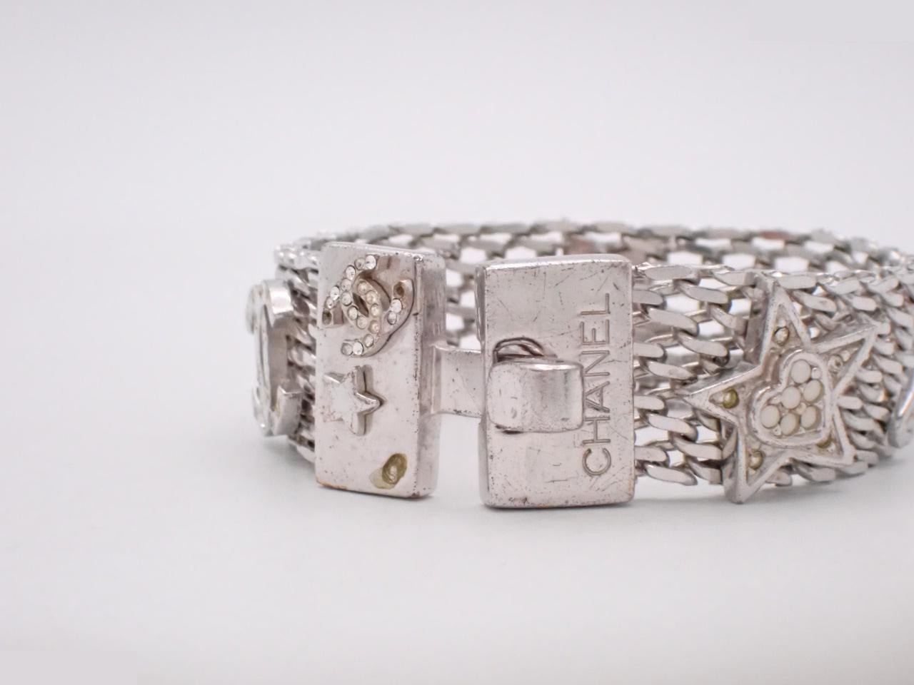 Star rhinestone bracelet, wrist circumference approximately 19cm — view 3