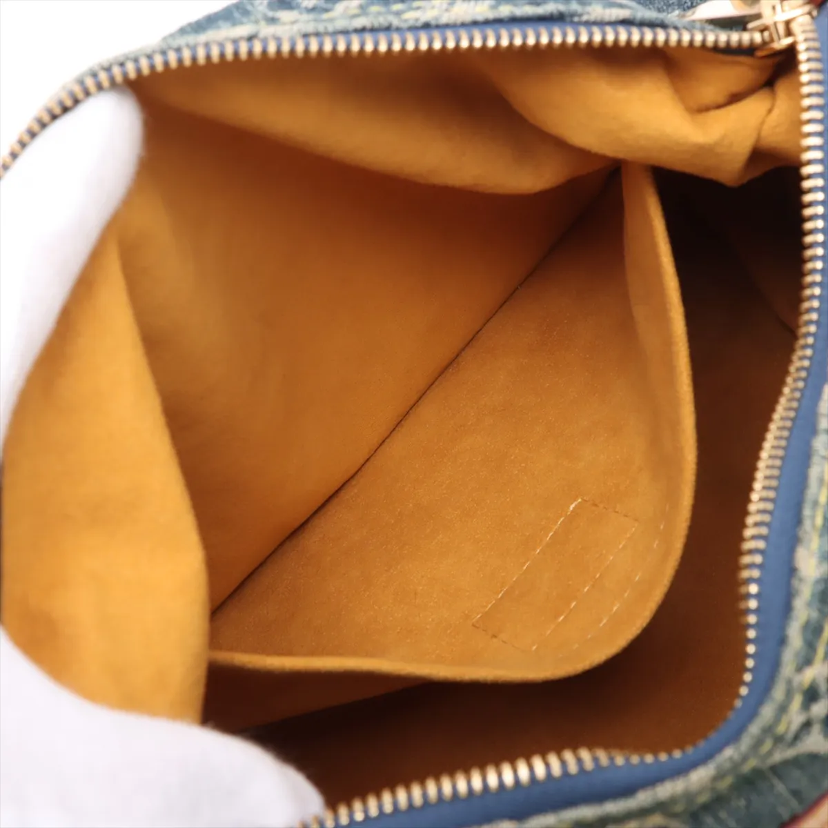 Monogram Denim Baggy PM M95049 SD0046 Blue — view 7