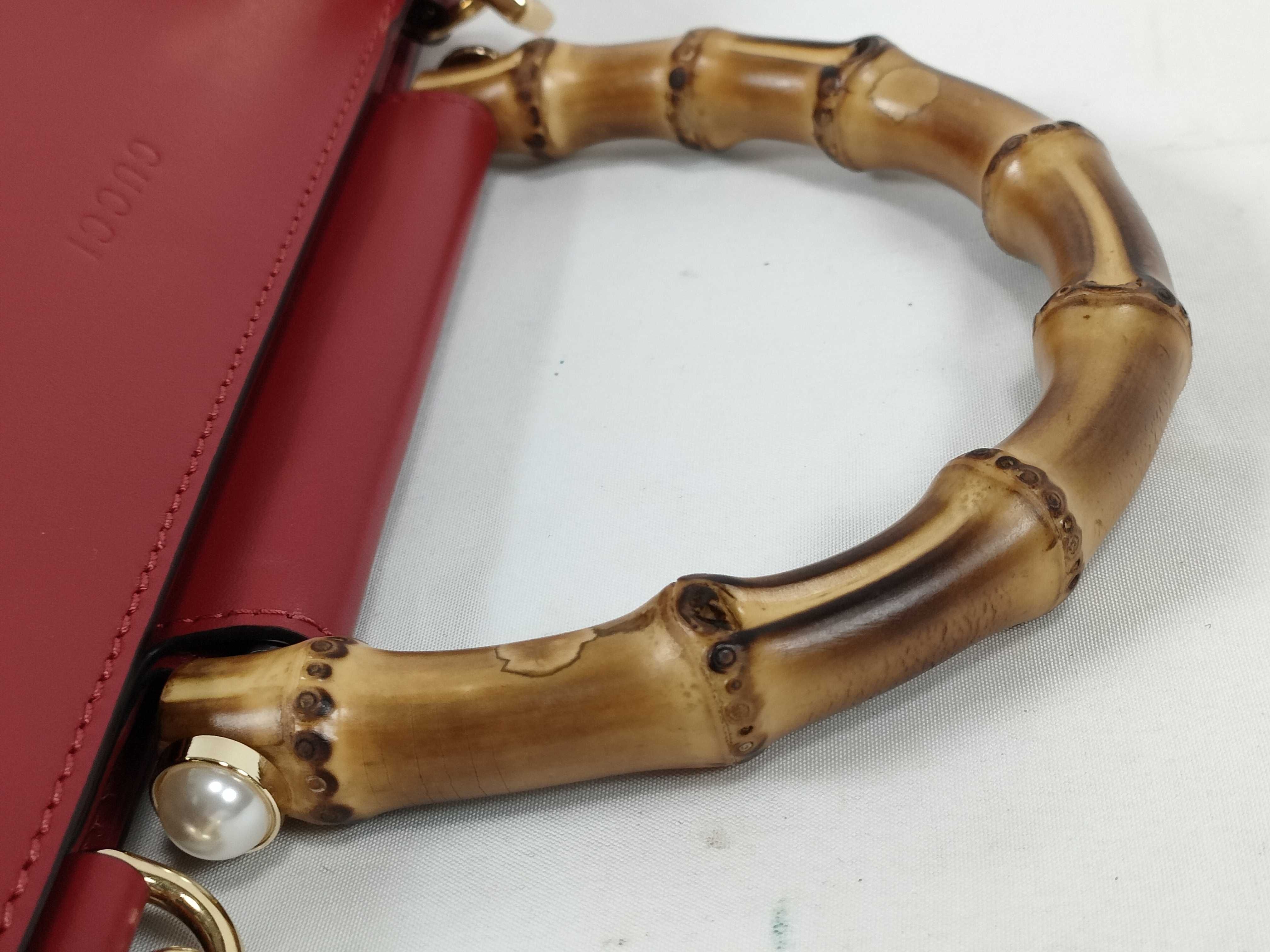 Bamboo Handbag Shoulder Bag — view 3