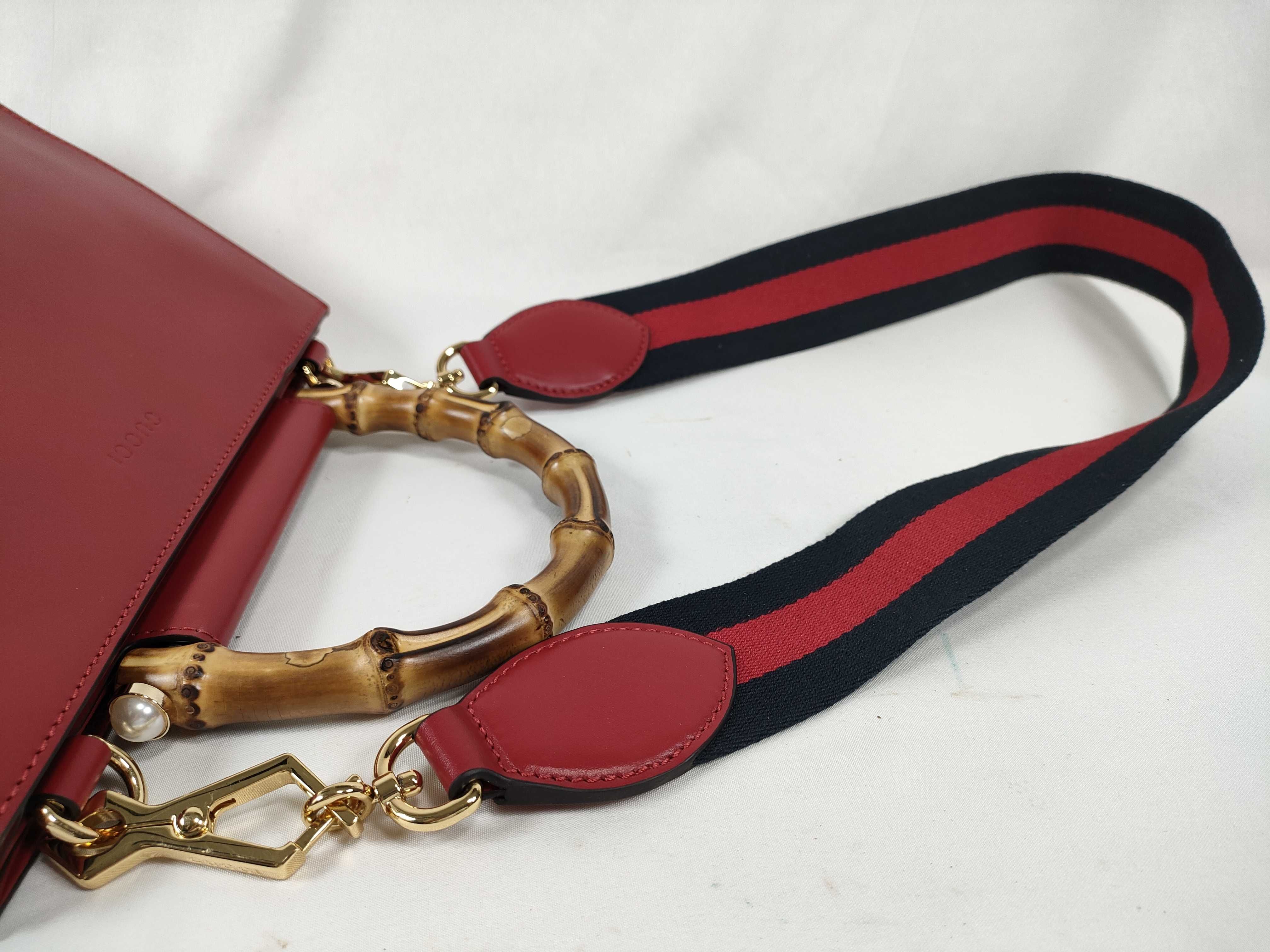 Bamboo Handbag Shoulder Bag — view 6