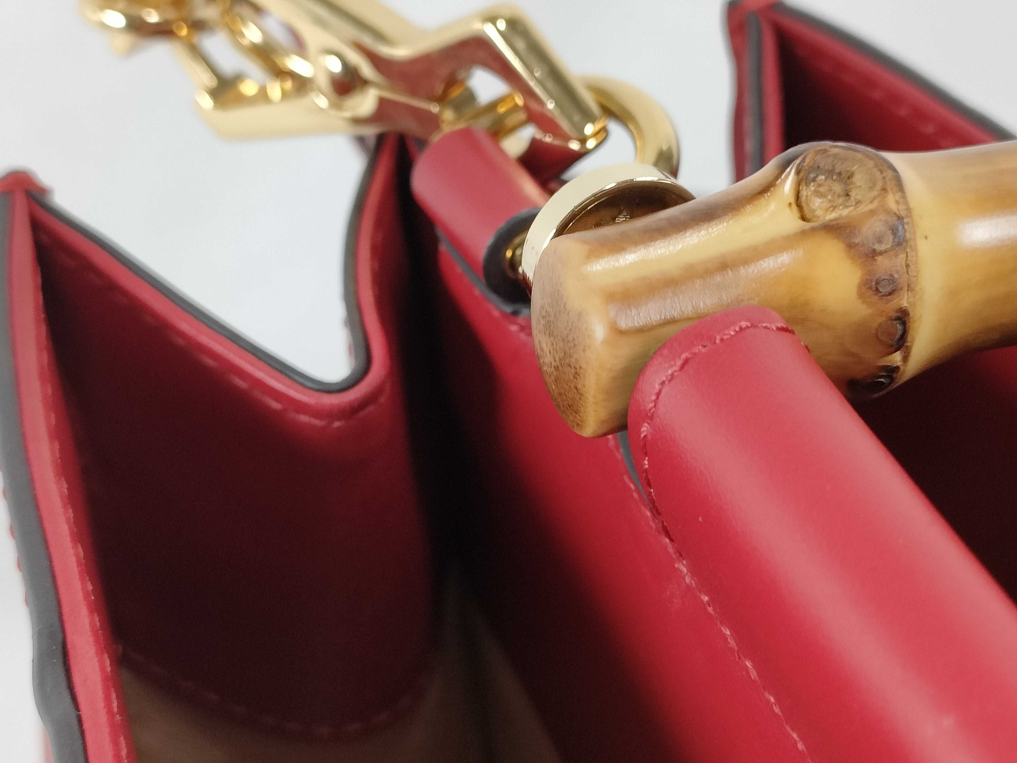 Bamboo Handbag Shoulder Bag — view 9