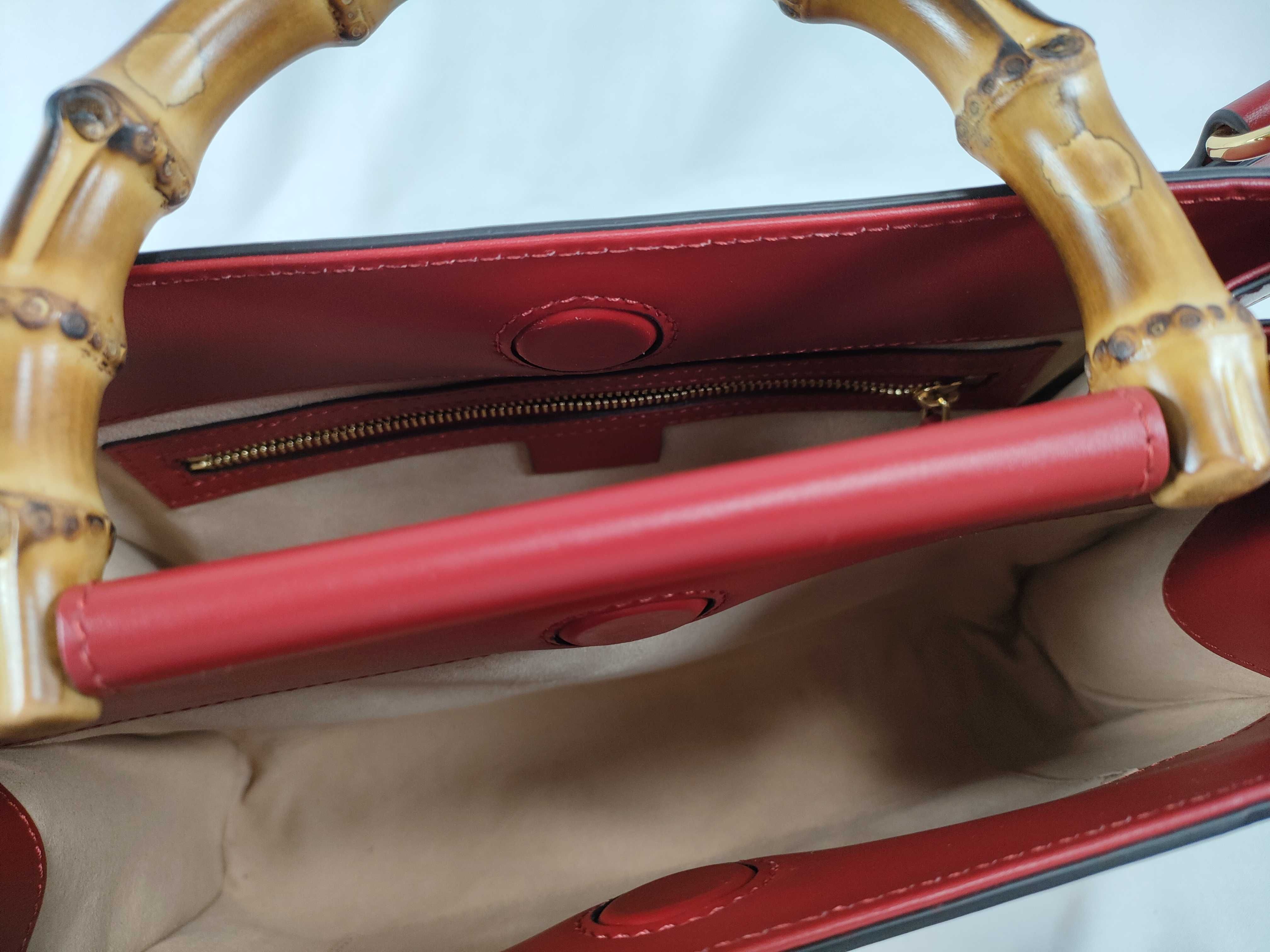 Bamboo Handbag Shoulder Bag — view 10