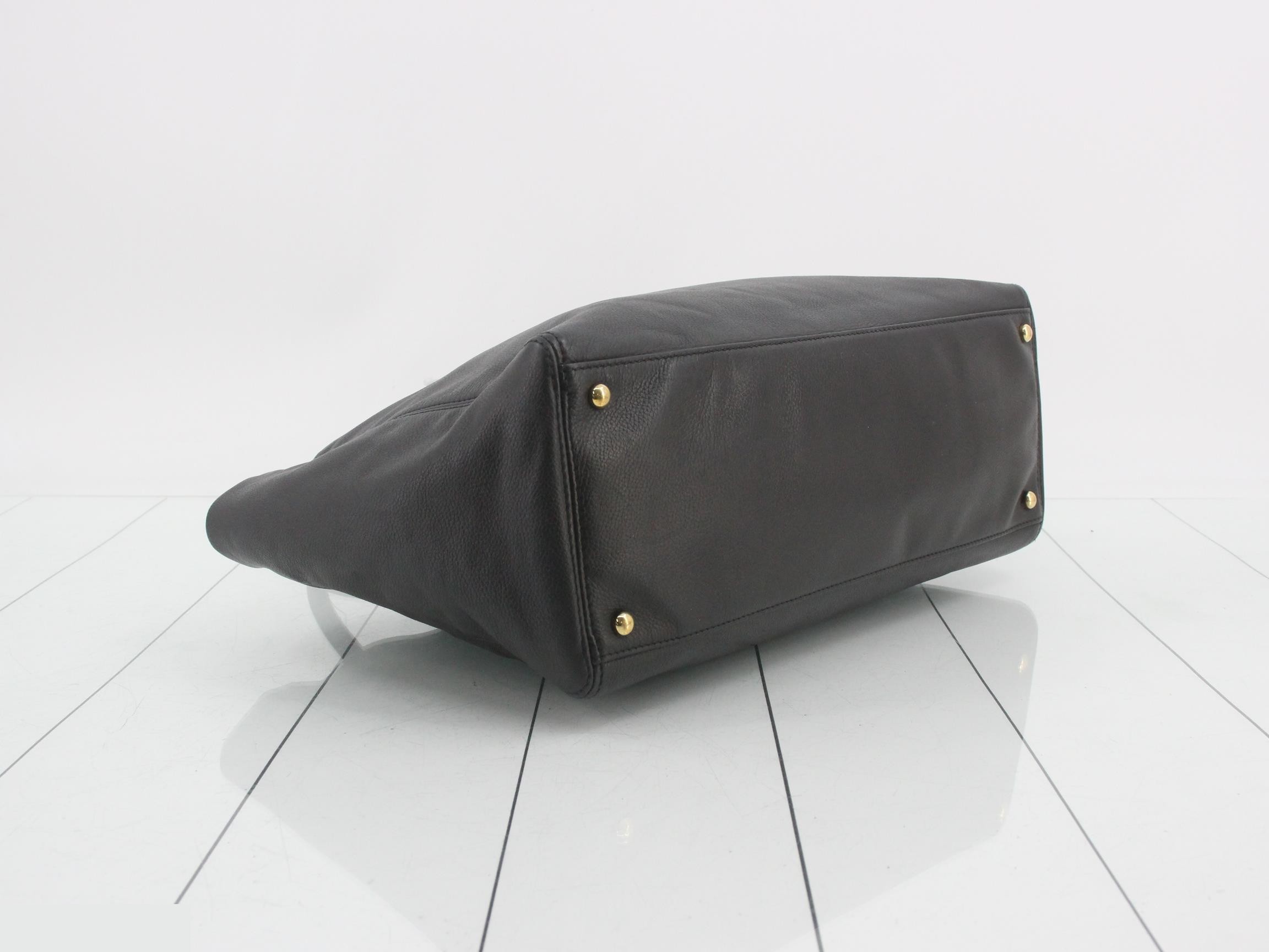 Executive Leather Tote Bag — view 5