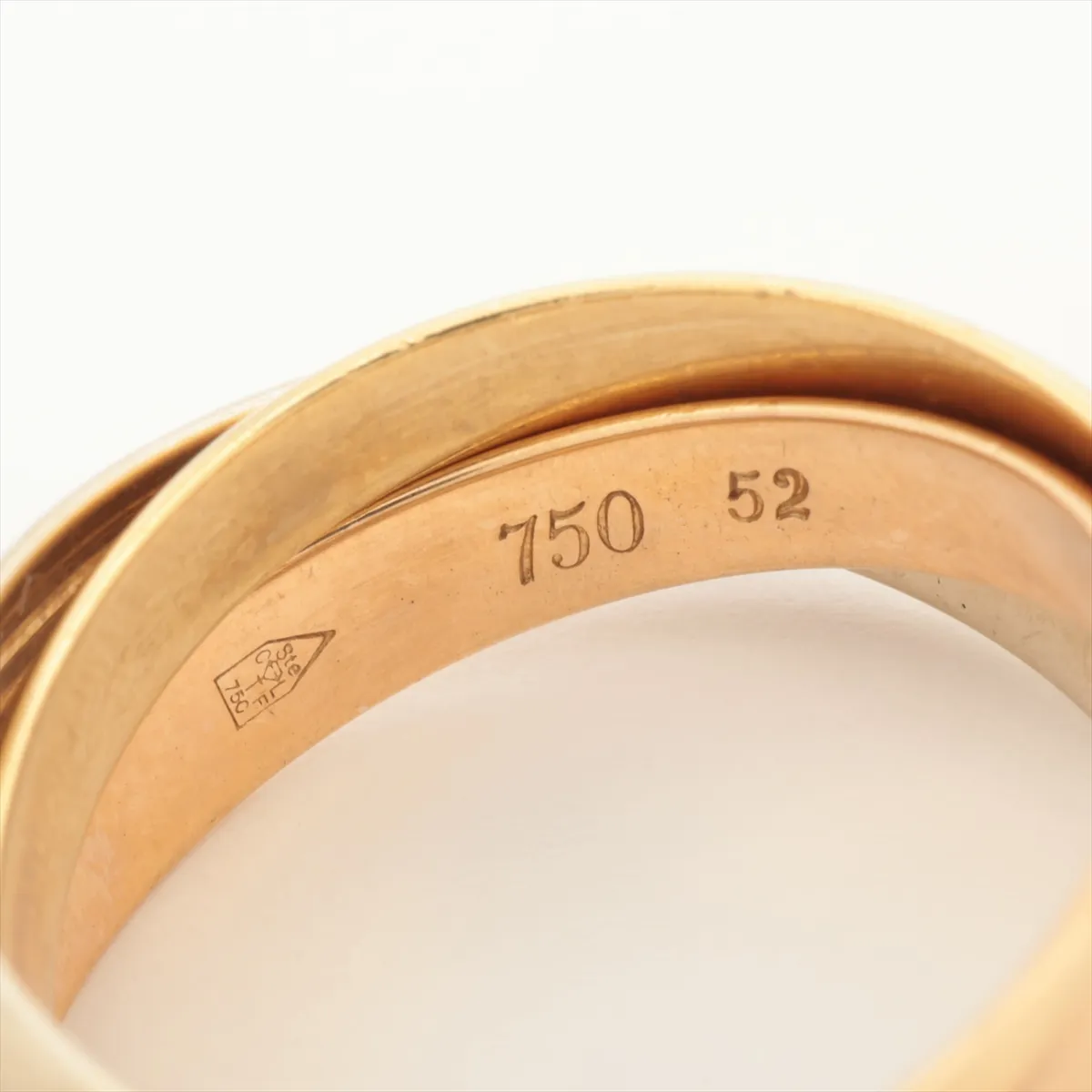 Trinity Ring 750 (YG x PG x WG) 7.5g 52 holes (sold) — view 3