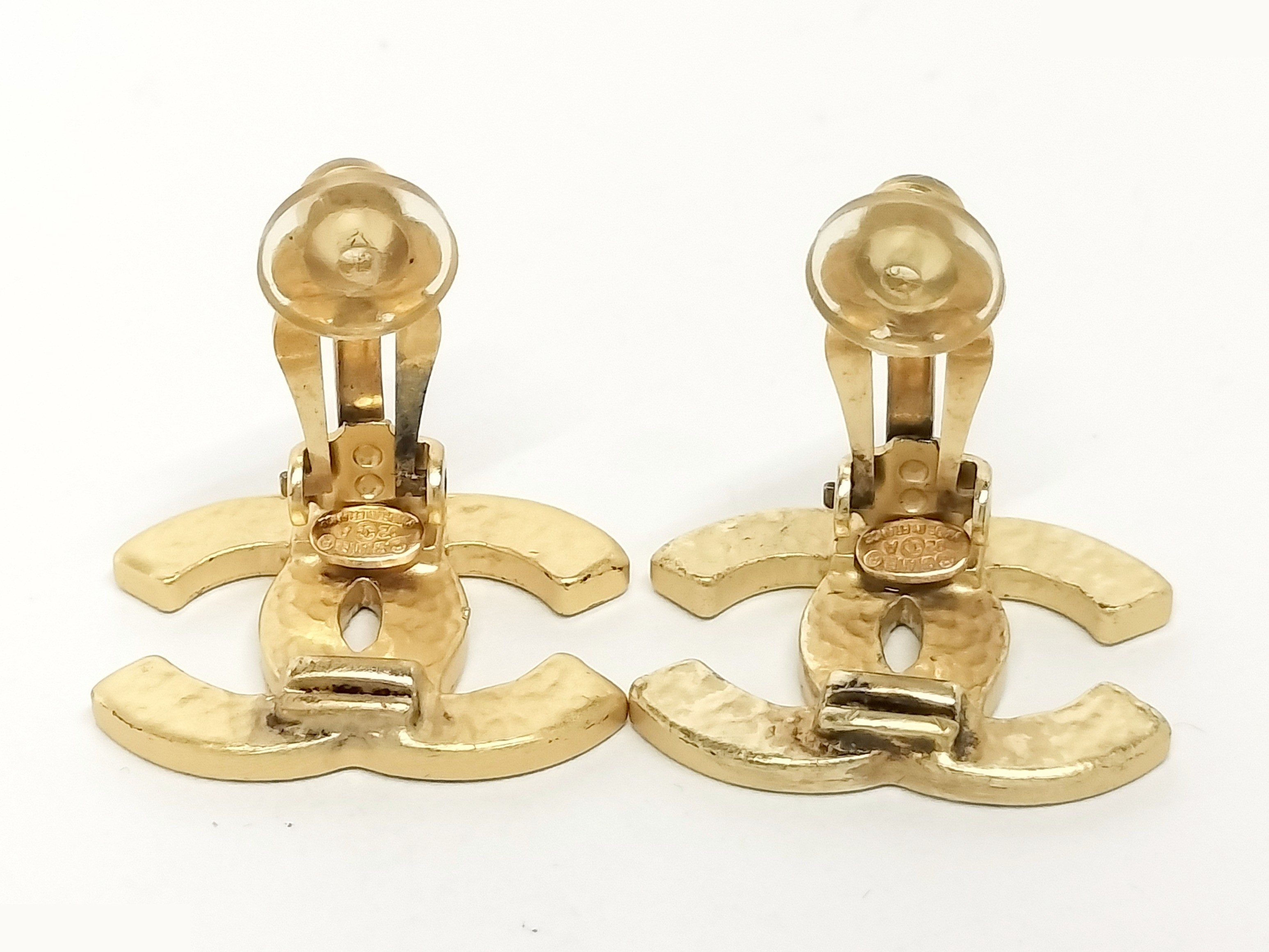 Coco Black Gold Earrings 02A — view 2