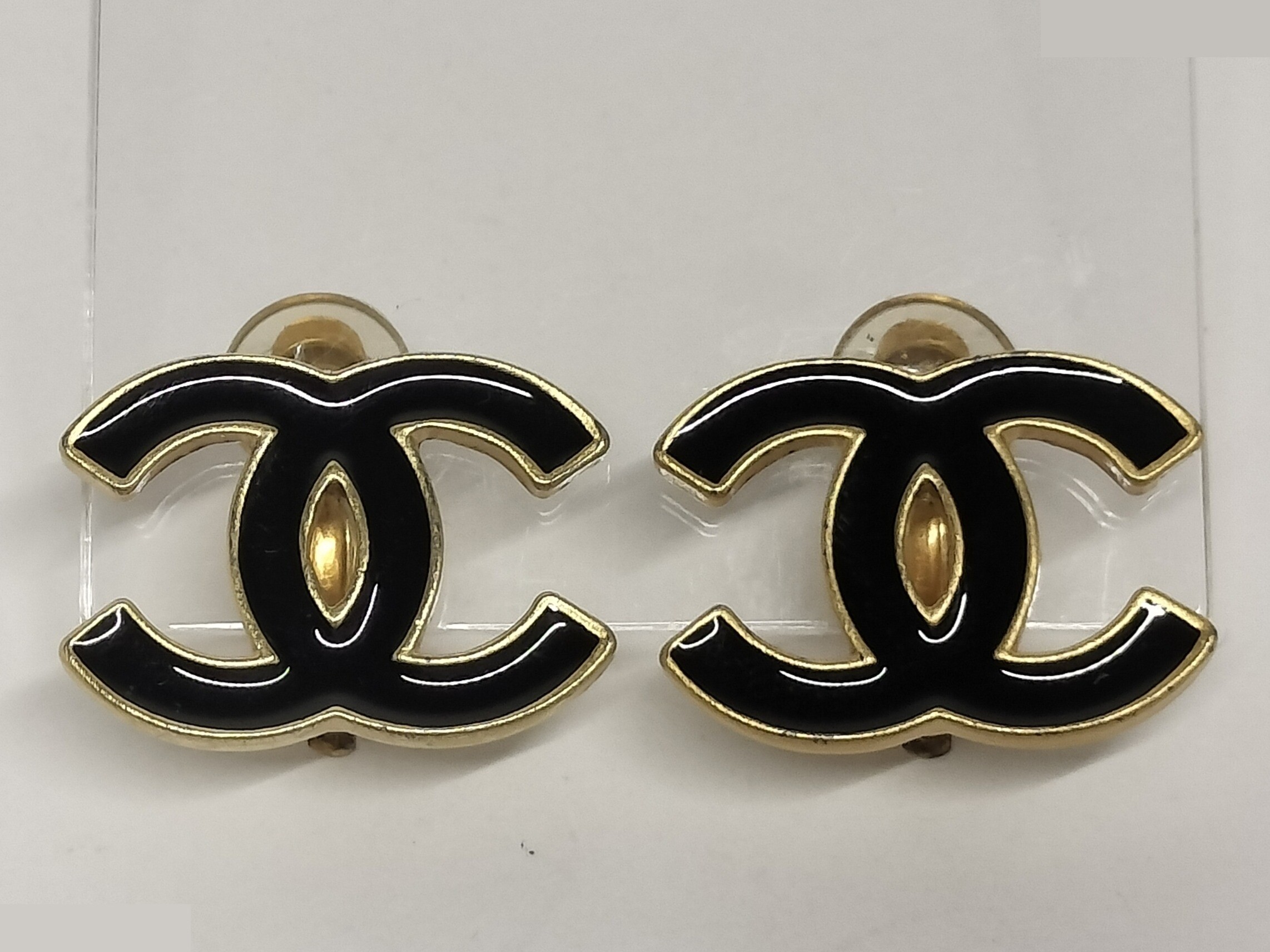 Coco Black Gold Earrings 02A — view 6