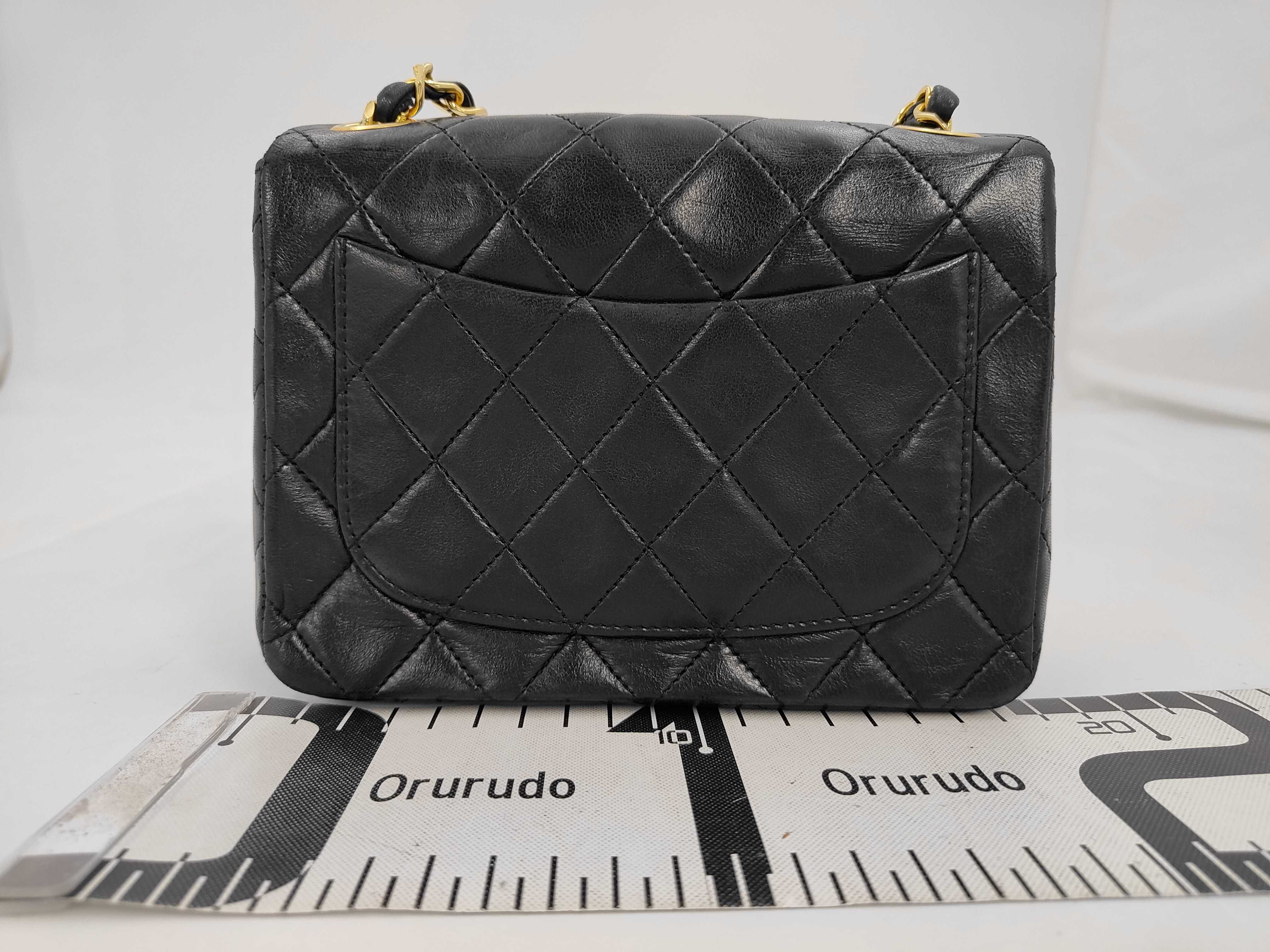 Mini Matelassé Lambskin Shoulder Bag with Gold Hardware (Serial Number 08) - Includes Card and Seal — view 2