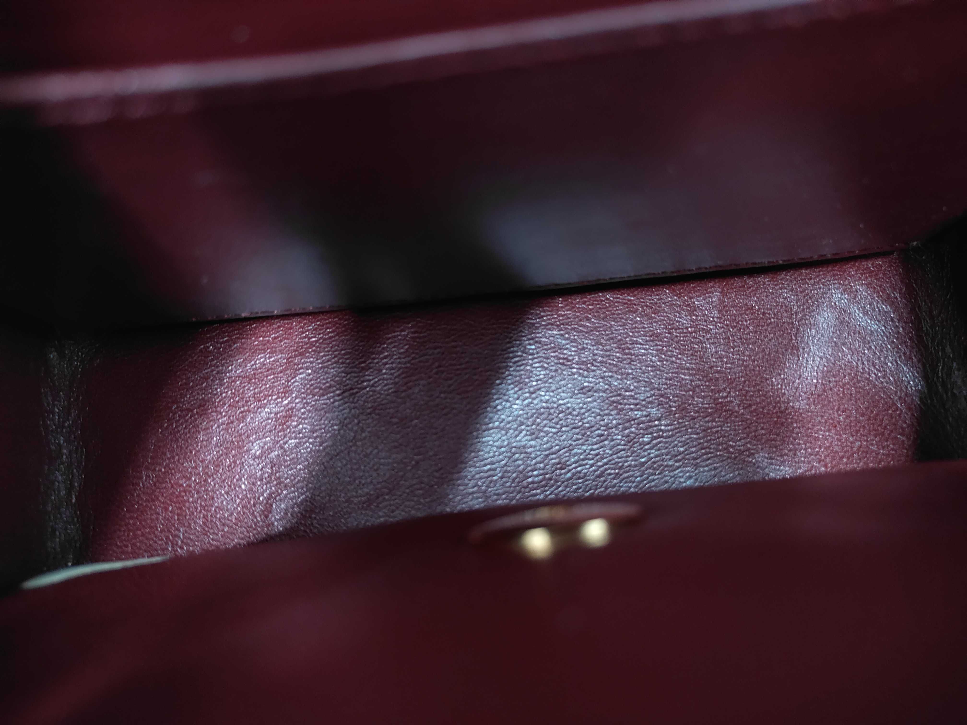 Mini Matelassé Lambskin Shoulder Bag with Gold Hardware (Serial Number 08) - Includes Card and Seal — view 12