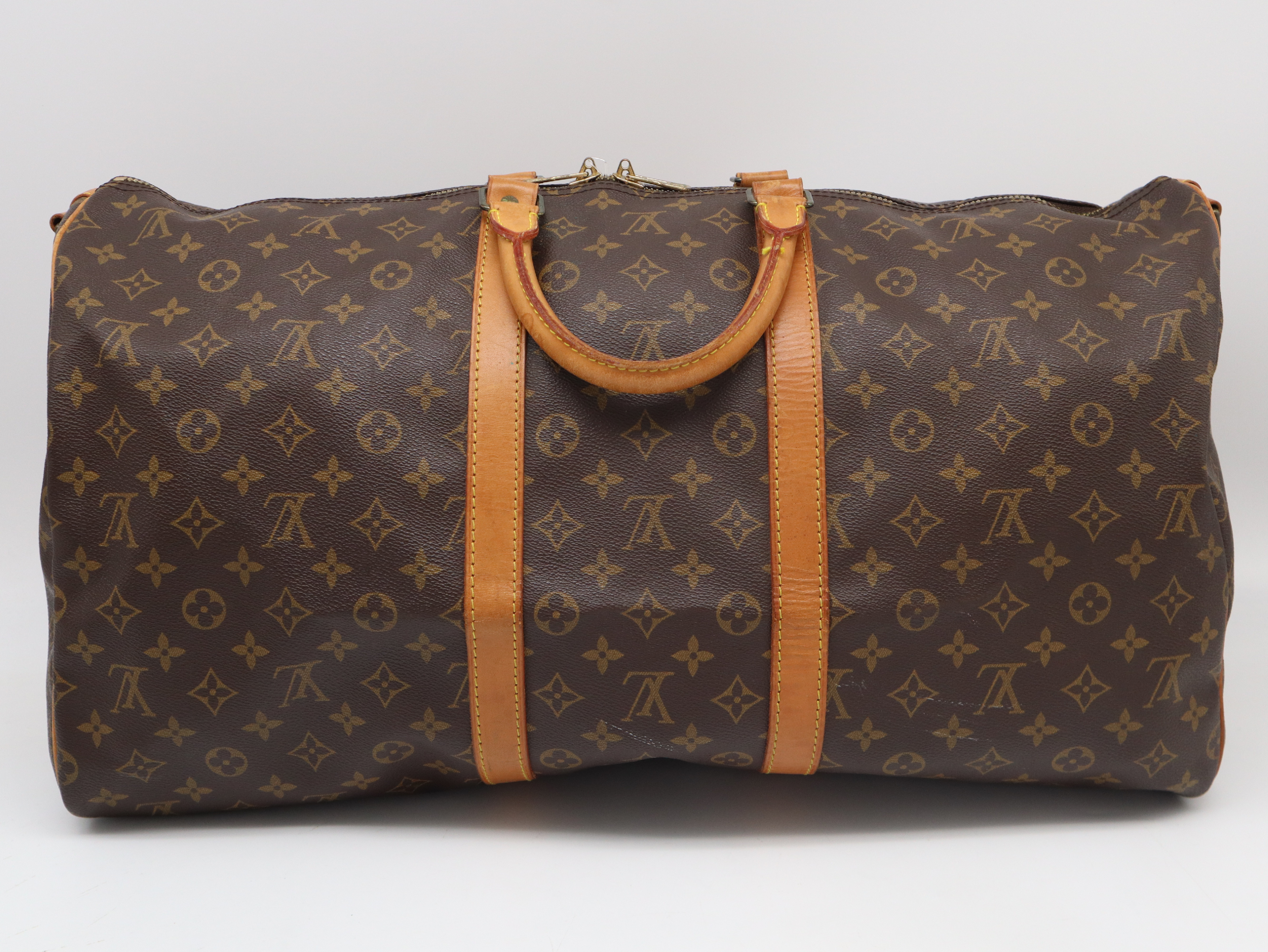 M41414 Monogram Keepall Bandoulière 55 Boston Bag with Shoulder Strap — view 2