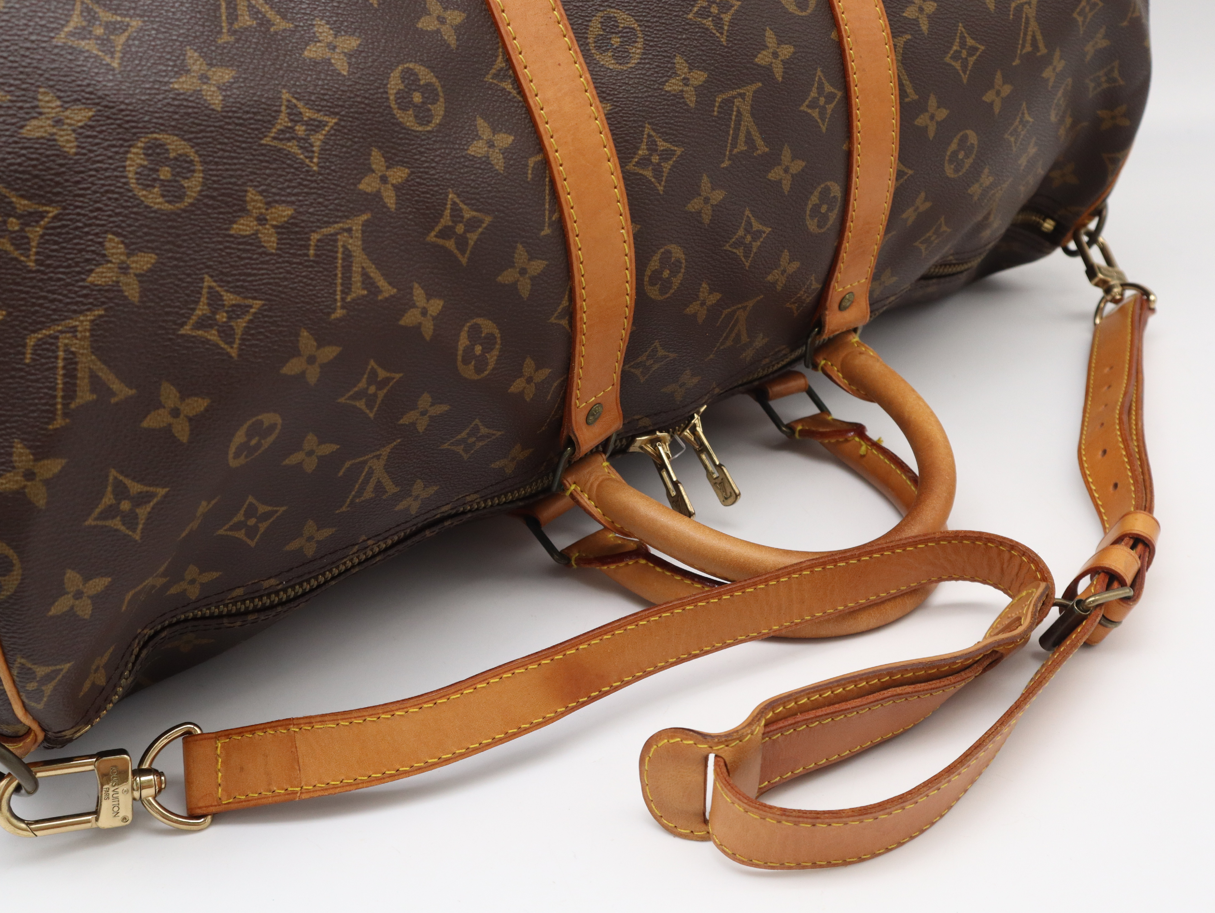 M41414 Monogram Keepall Bandoulière 55 Boston Bag with Shoulder Strap — view 6