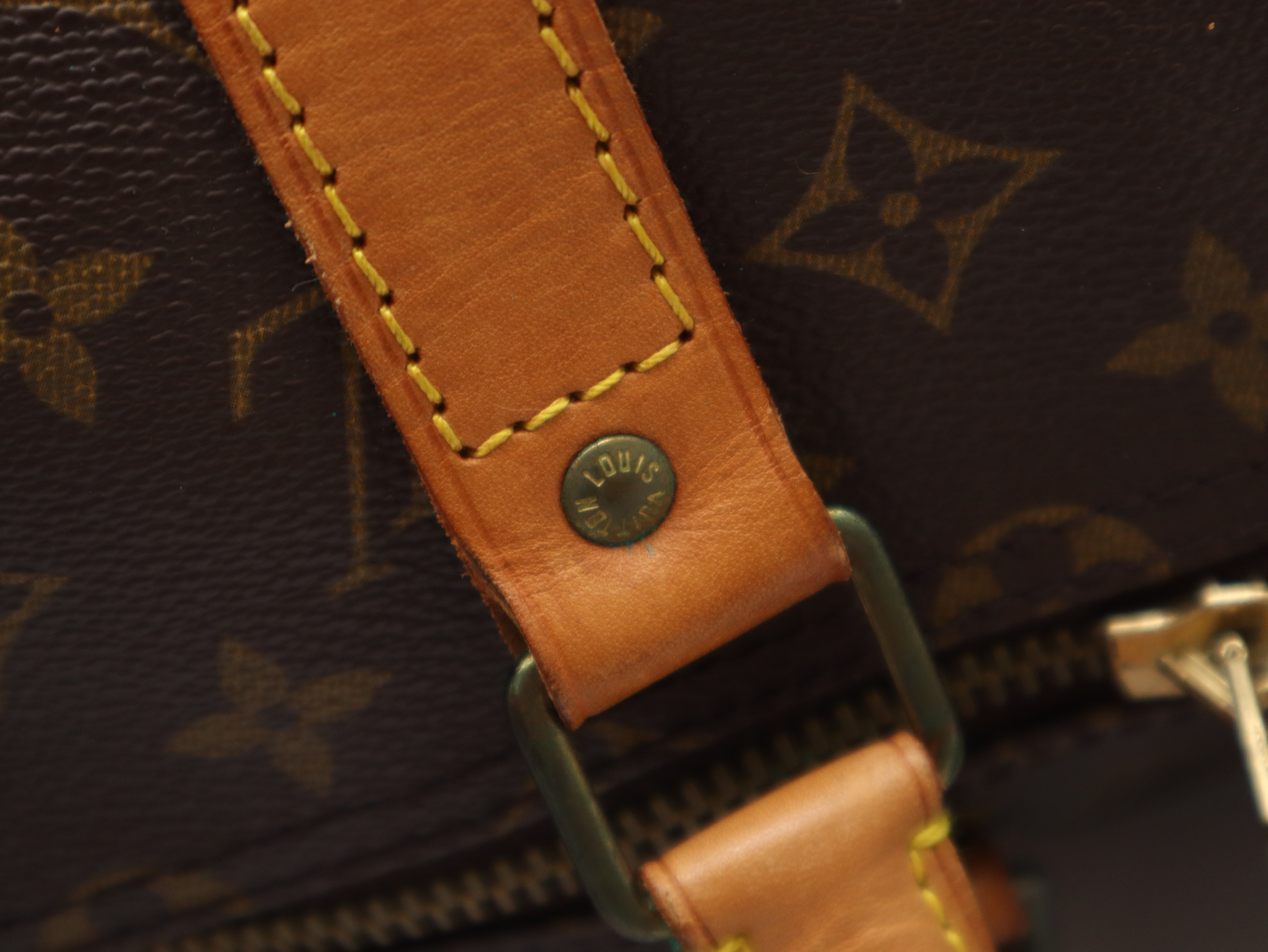 M41414 Monogram Keepall Bandoulière 55 Boston Bag with Shoulder Strap — view 7