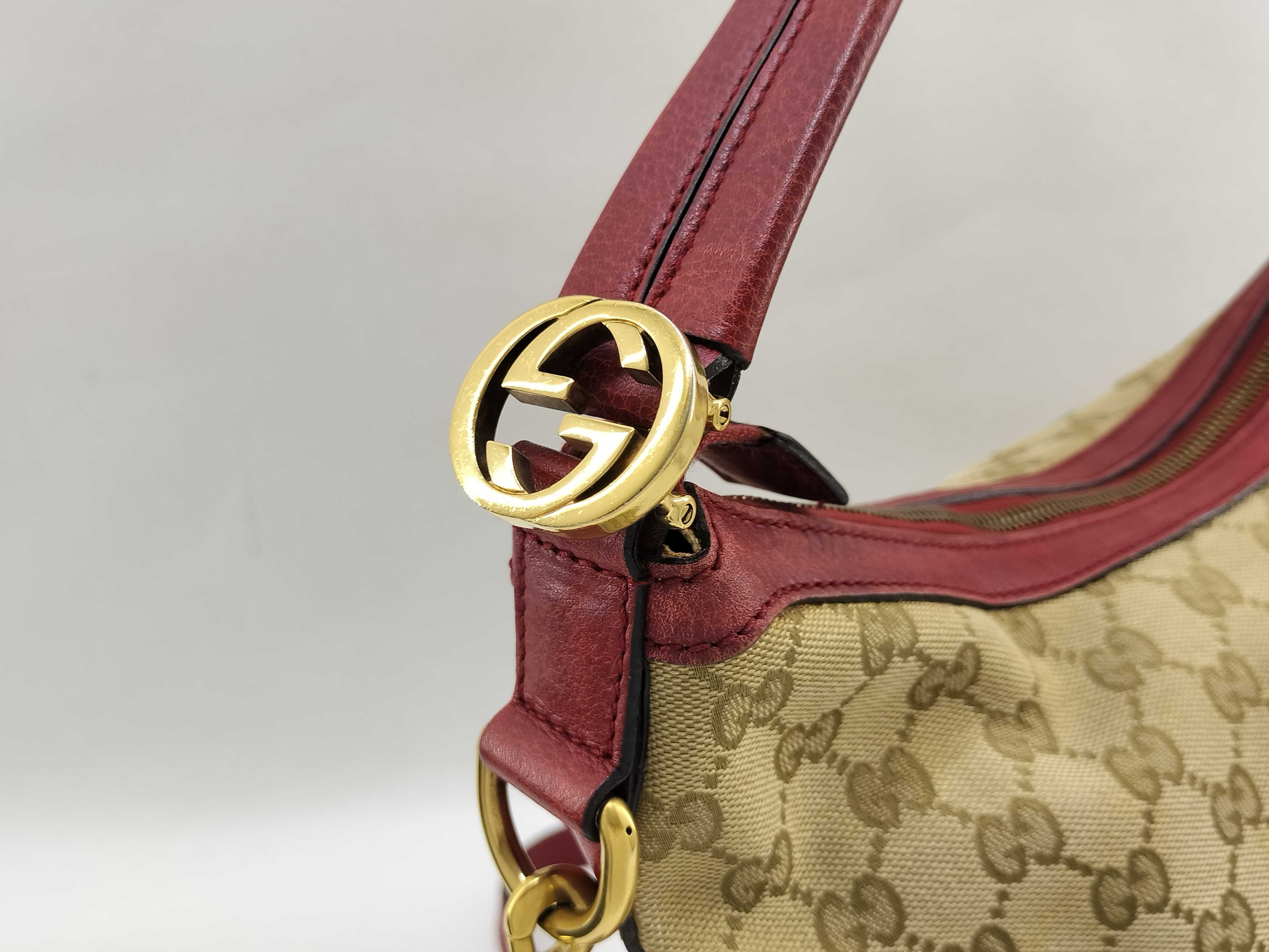 GG Canvas Miss GG Original Canvas Hobo Bag Shoulder Bag — view 3