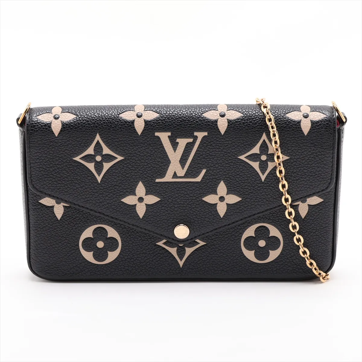 Monogram Empreinte Pochette Felicie M80482 Black (Pouch not included)