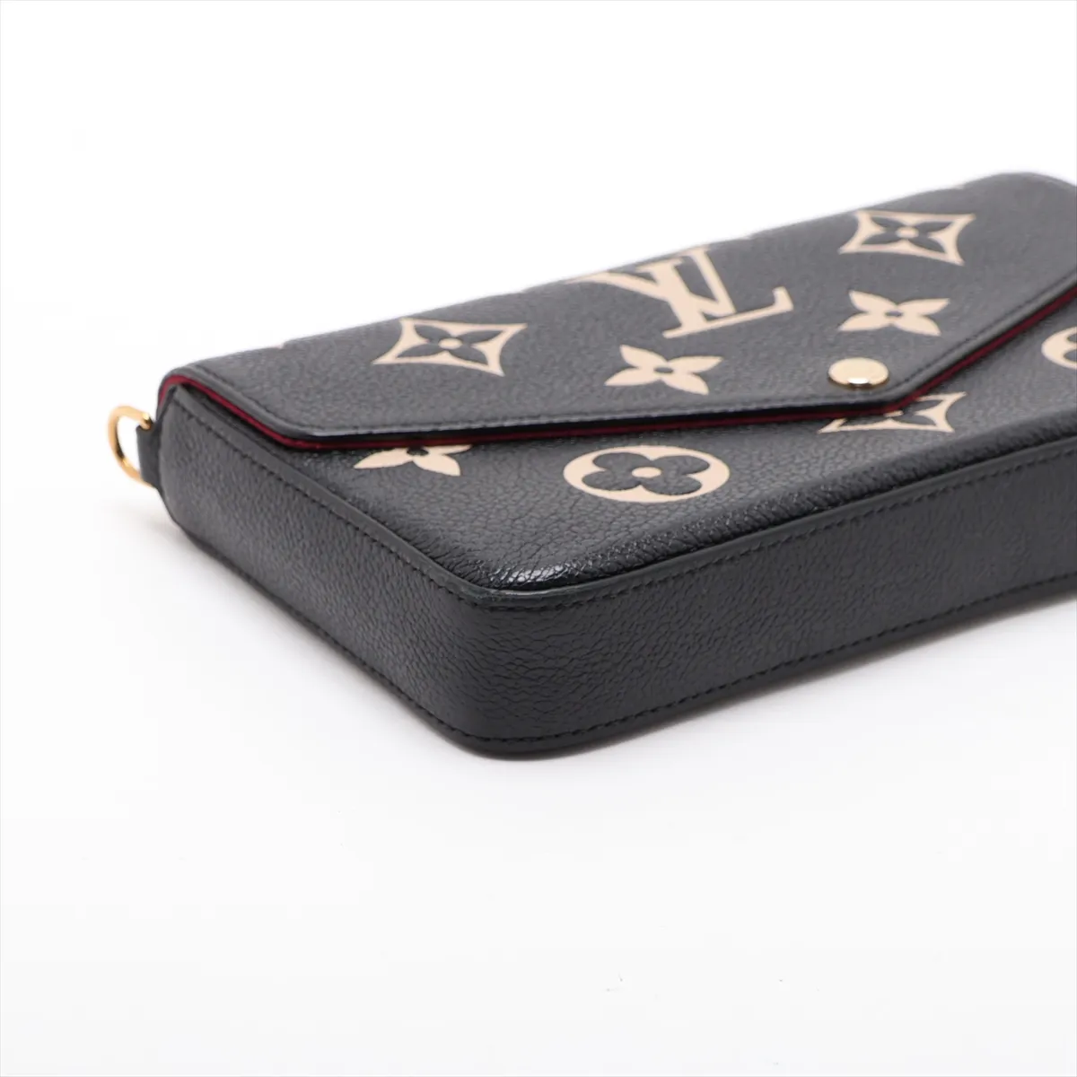 Monogram Empreinte Pochette Felicie M80482 Black (Pouch not included) — view 4