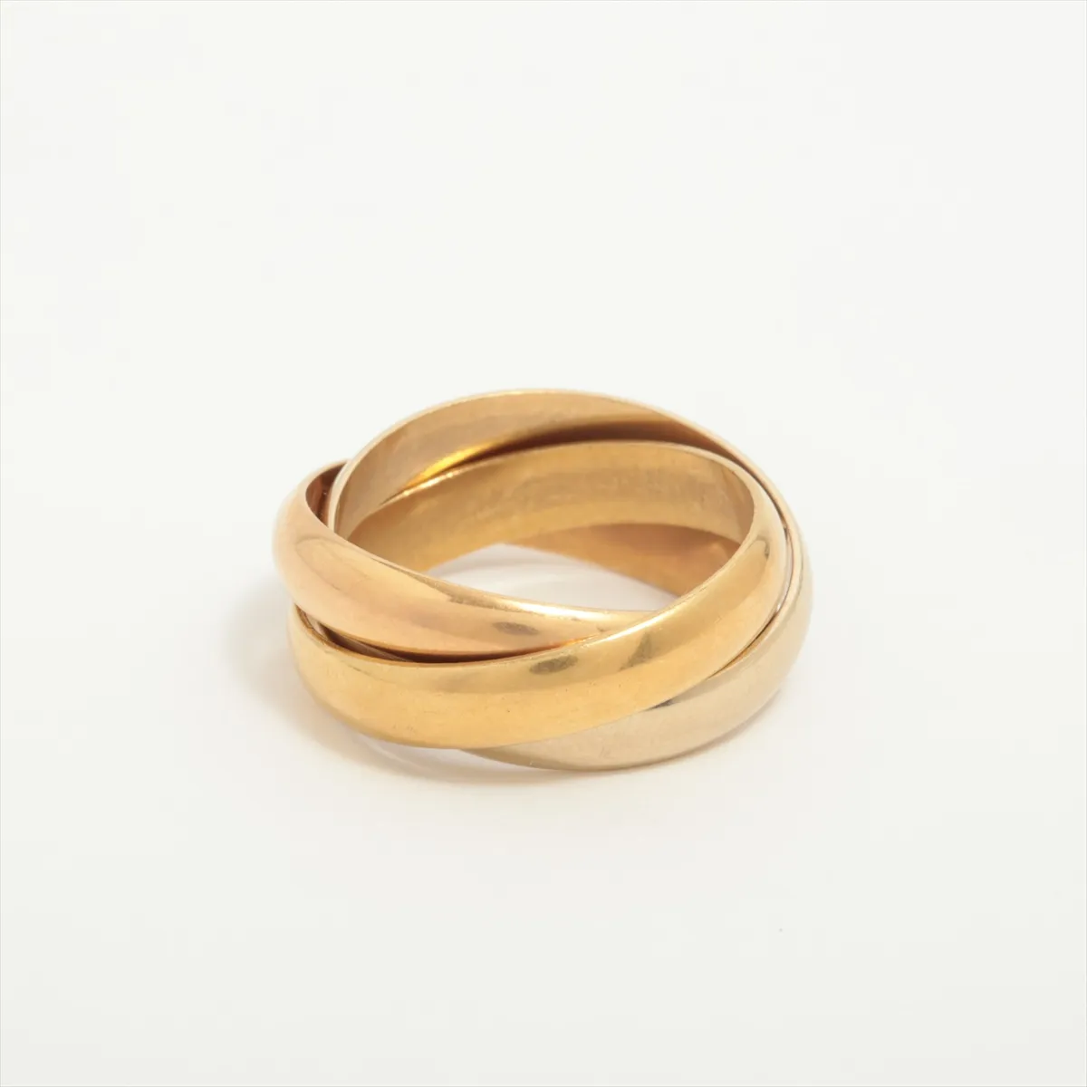 Trinity Ring 750 (YG x PG x WG) 7.2g 49 Plating — view 2