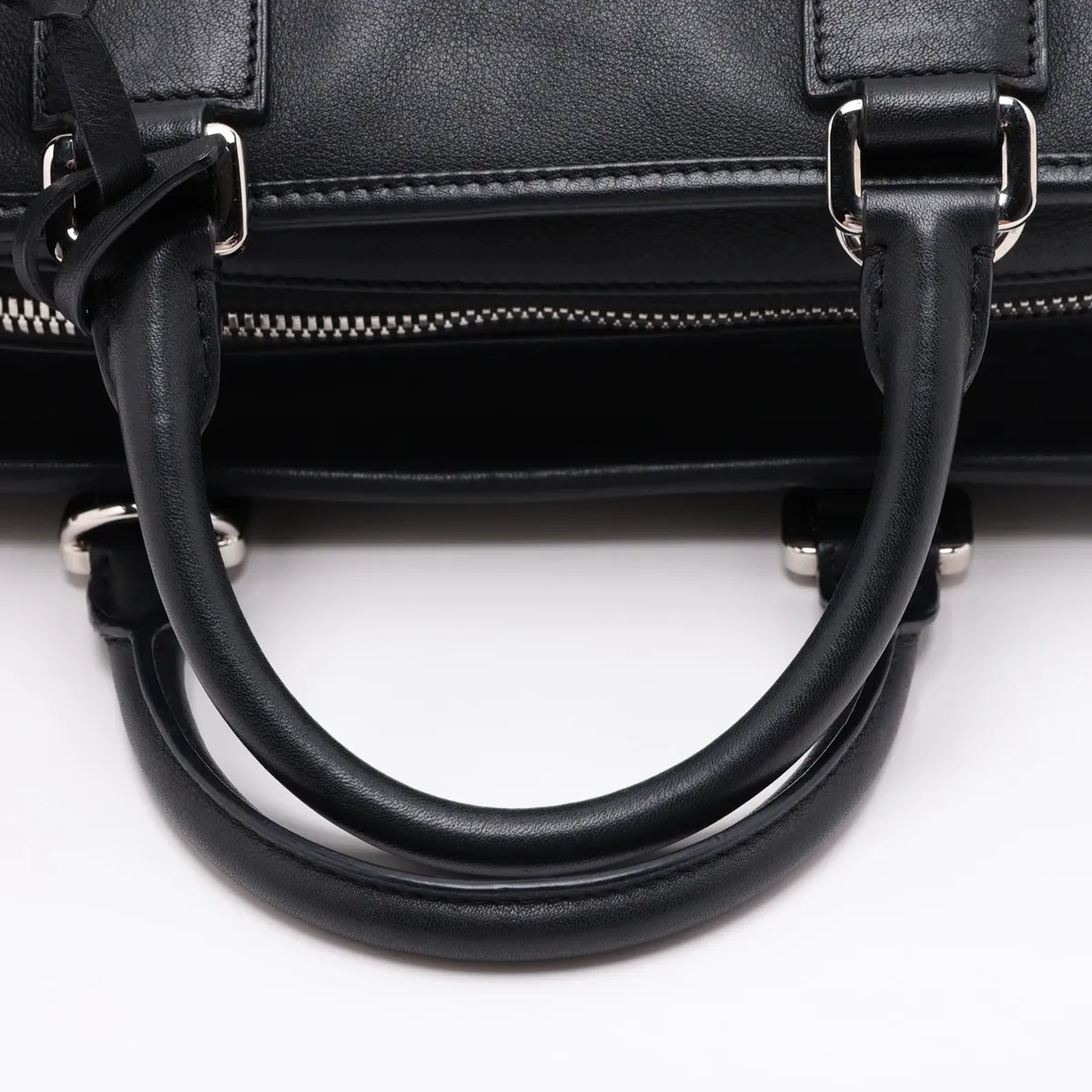 Amazona 28 Leather 2-Way Handbag, Black — view 5