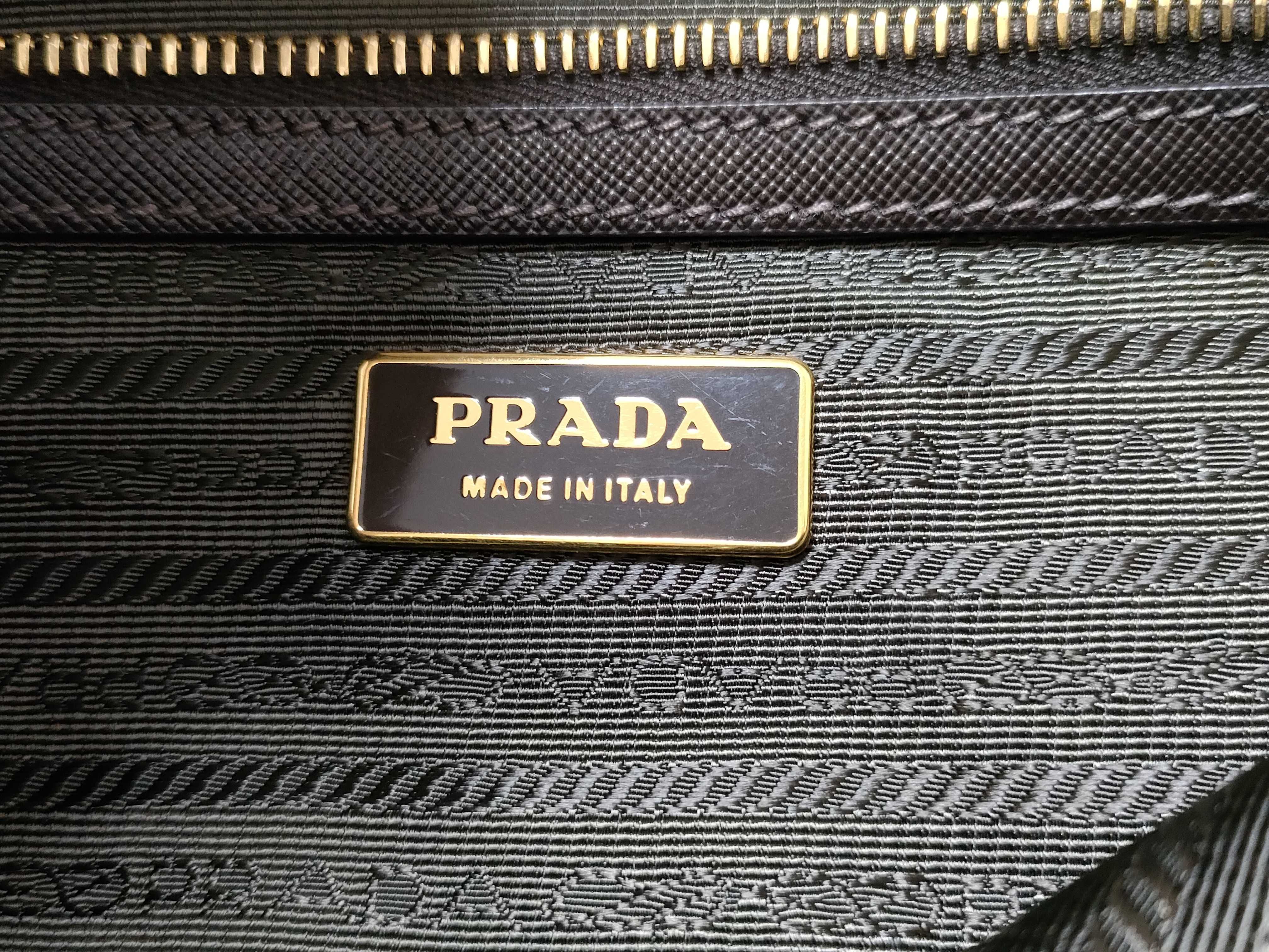 Nylon One-Shoulder Bag with Triangle Logo — view 12