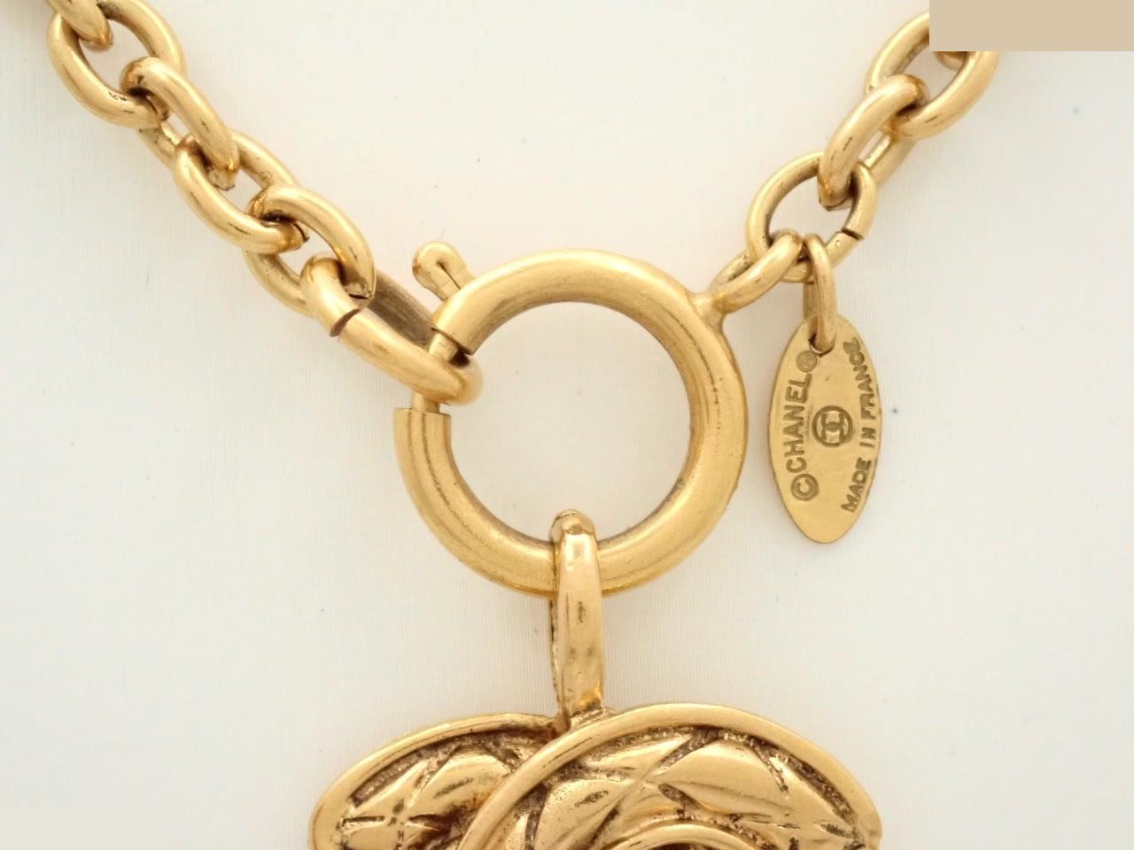 Coco Mark Necklace / GP Chain approx. 60cm — view 2