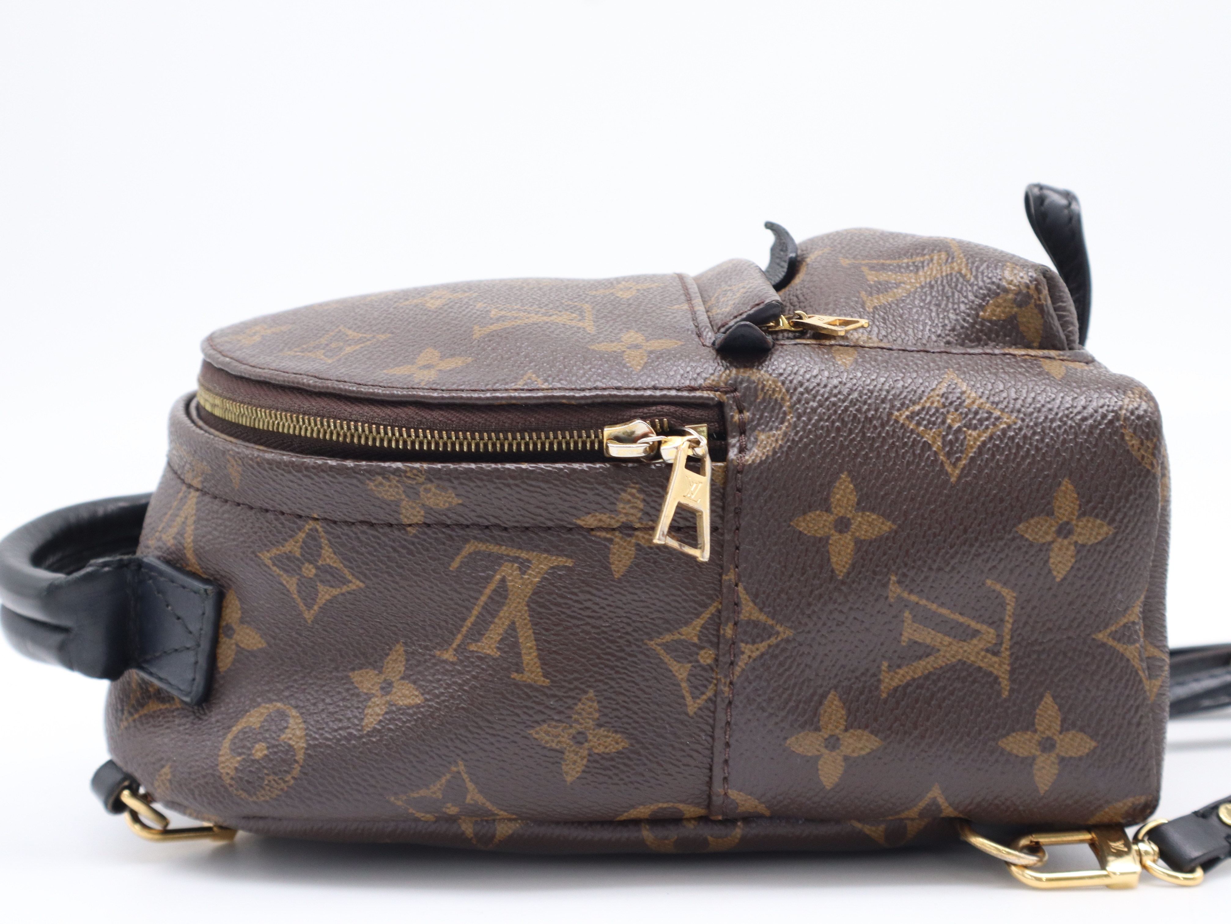 M44873 Monogram Palm Springs MINI Backpack with Dust Bag — view 3
