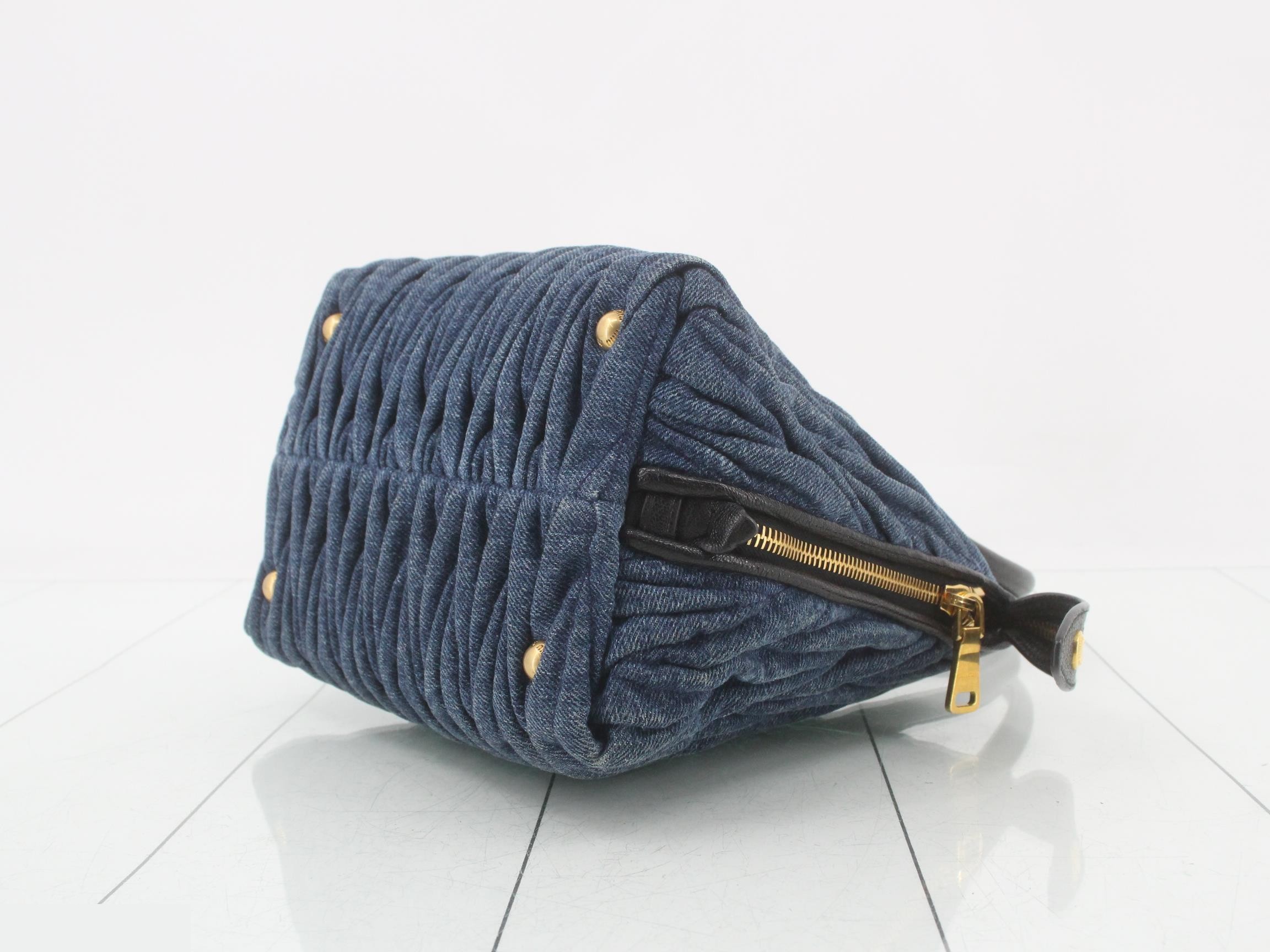 Matelassé (bag) - Handbag - Denim — view 6