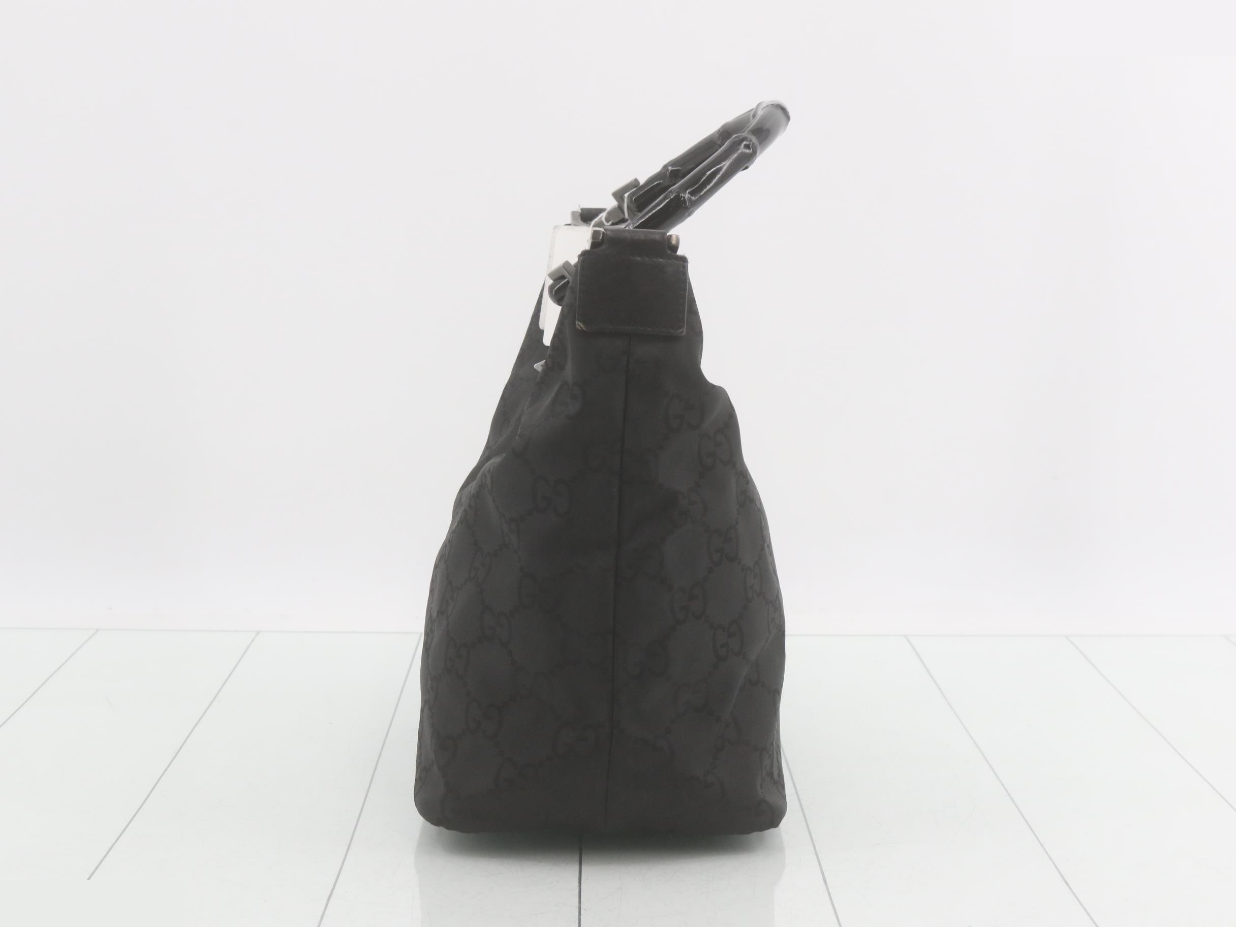 GG Nylon Bamboo Handbag — view 3