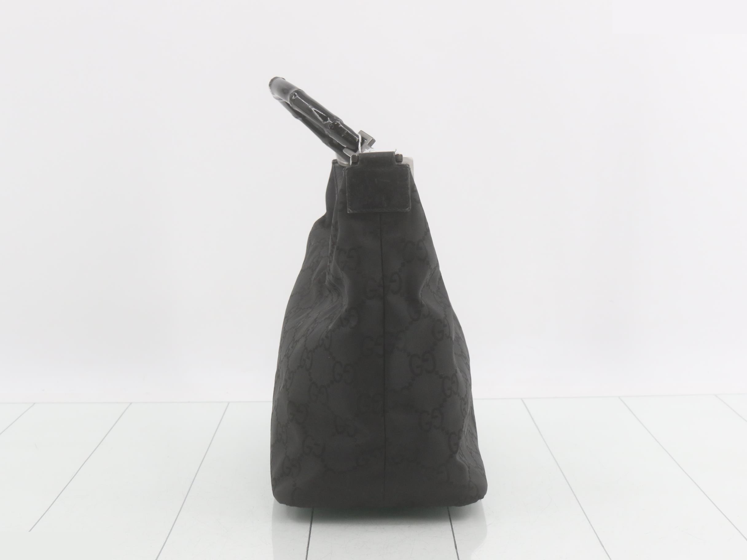 GG Nylon Bamboo Handbag — view 4