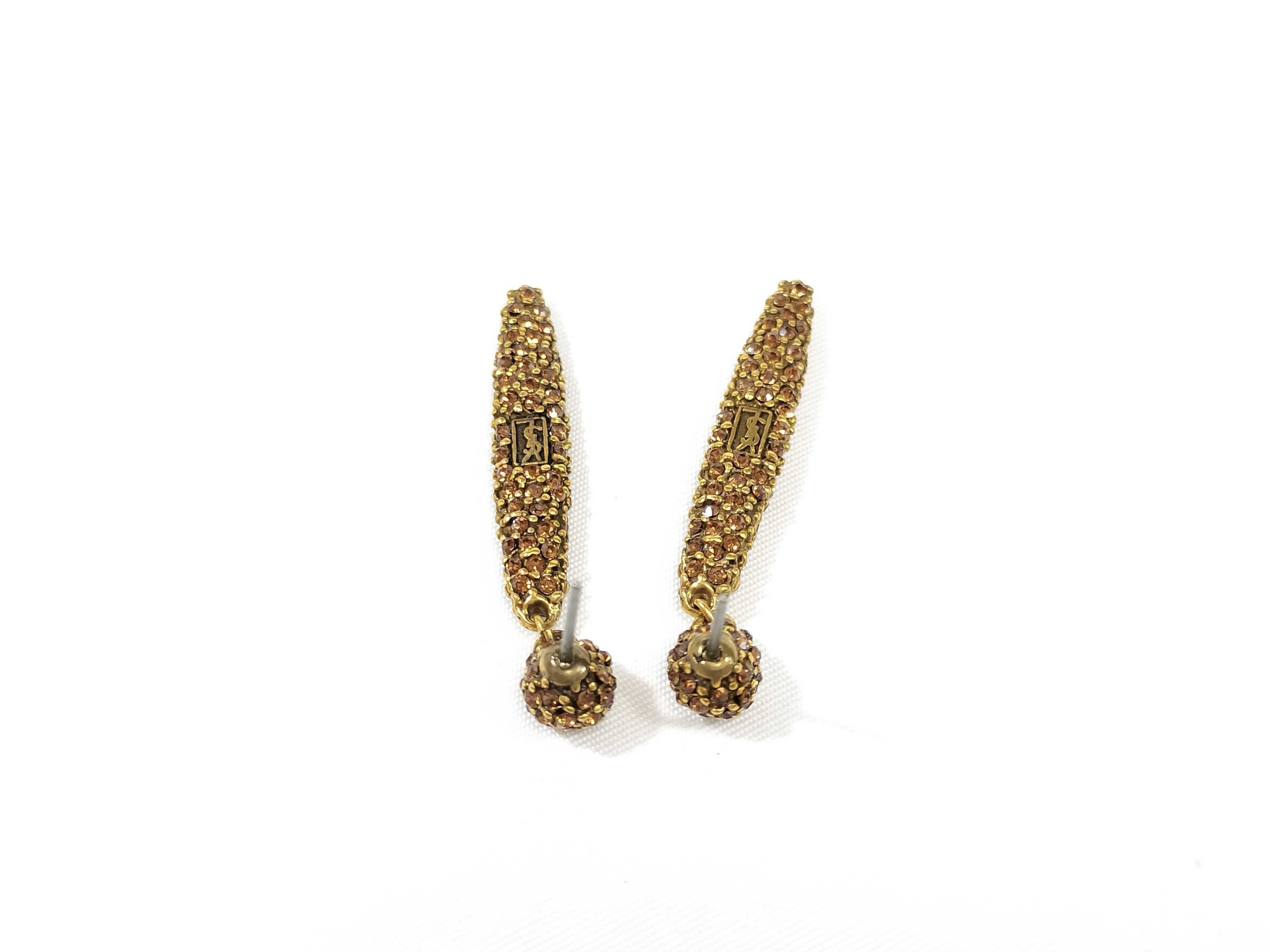 colored stone earrings and other accessories — view 4