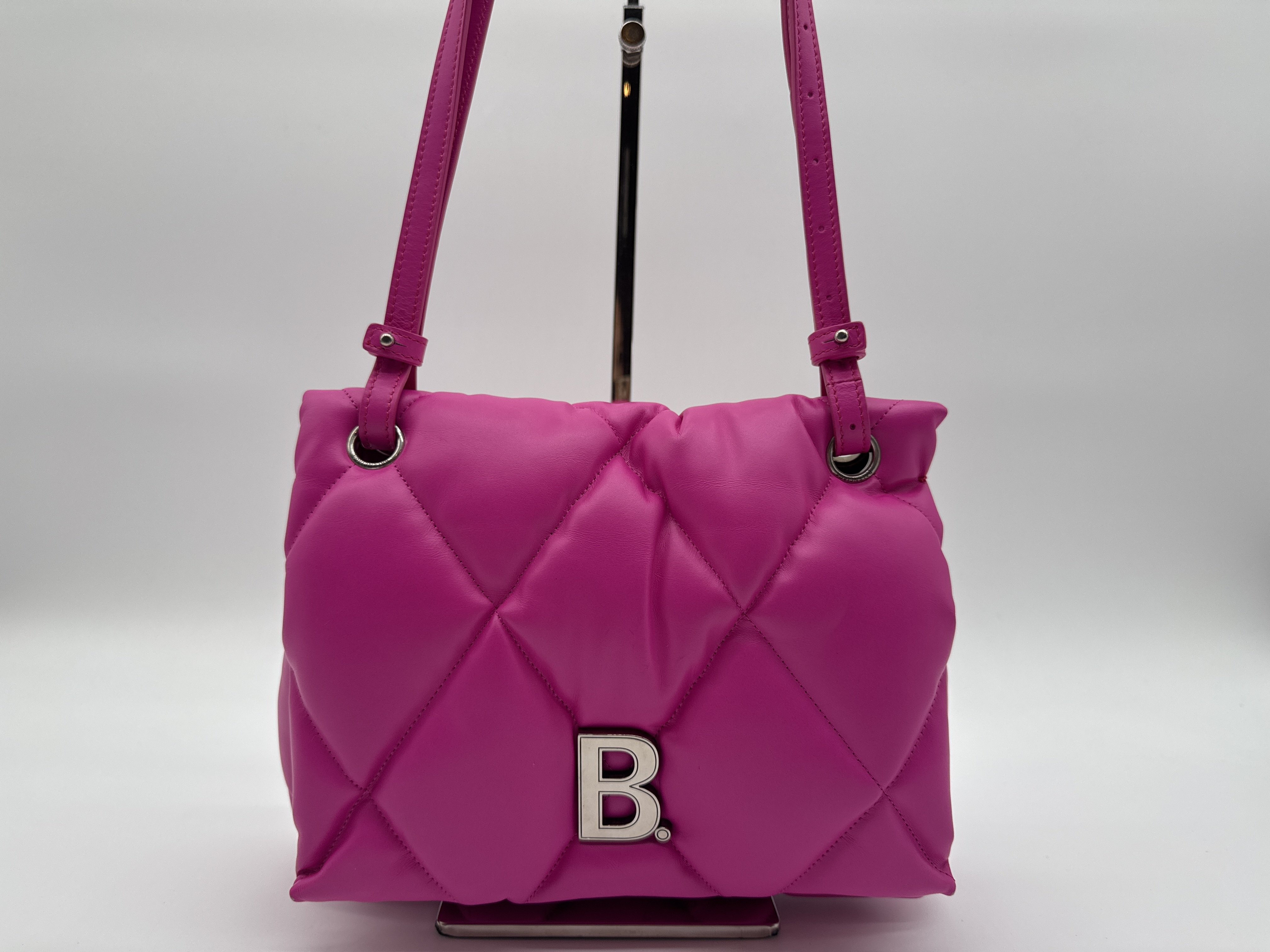 Touch Puffy Pink Shoulder Bag Handbag