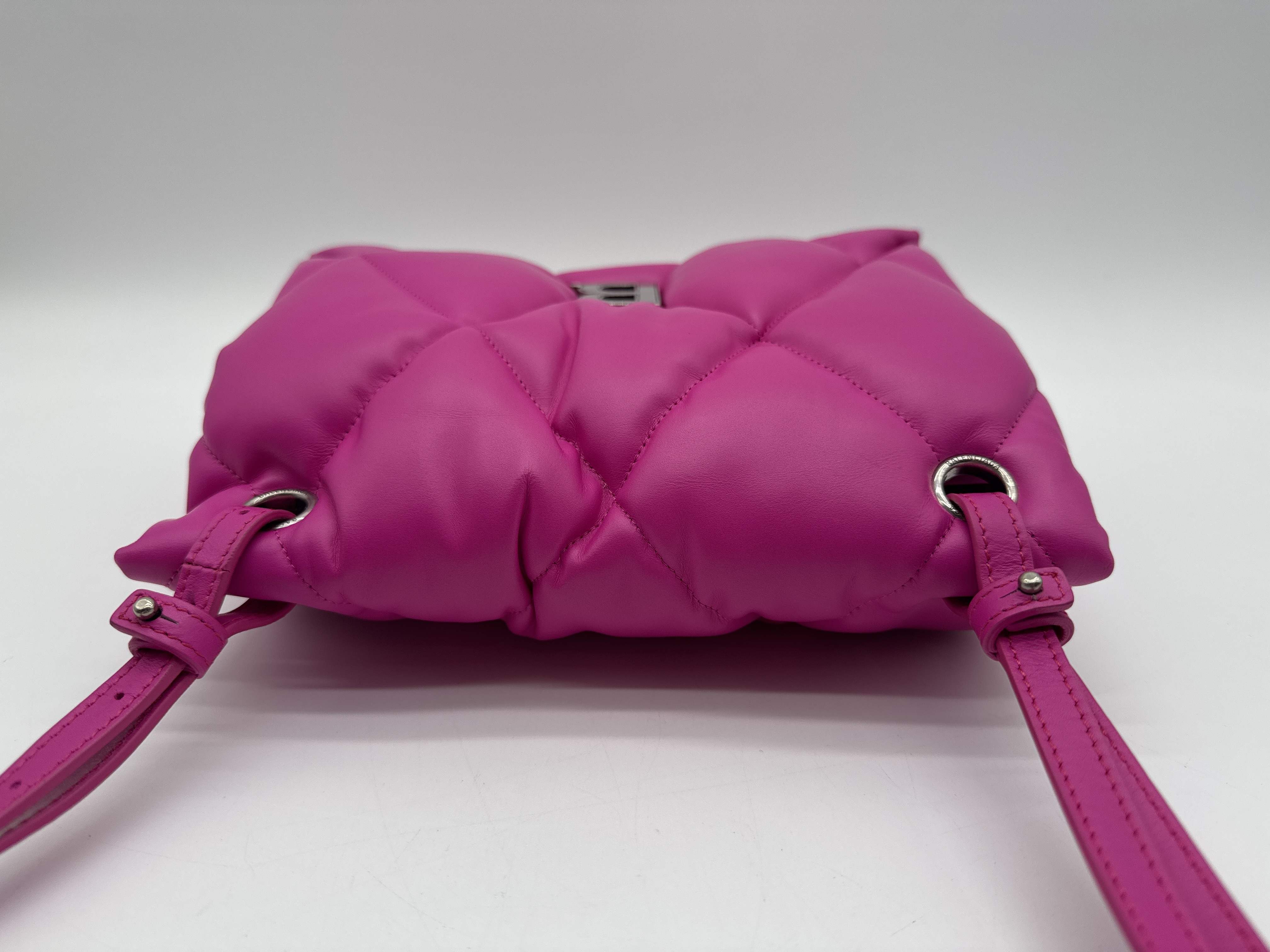Touch Puffy Pink Shoulder Bag Handbag — view 5