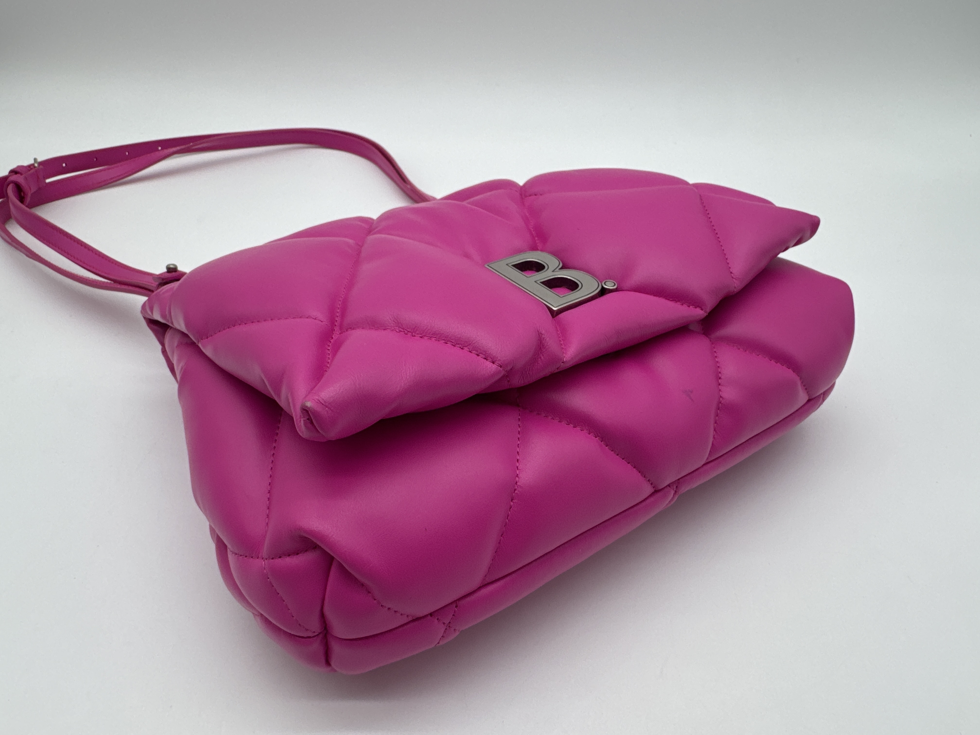 Touch Puffy Pink Shoulder Bag Handbag — view 6